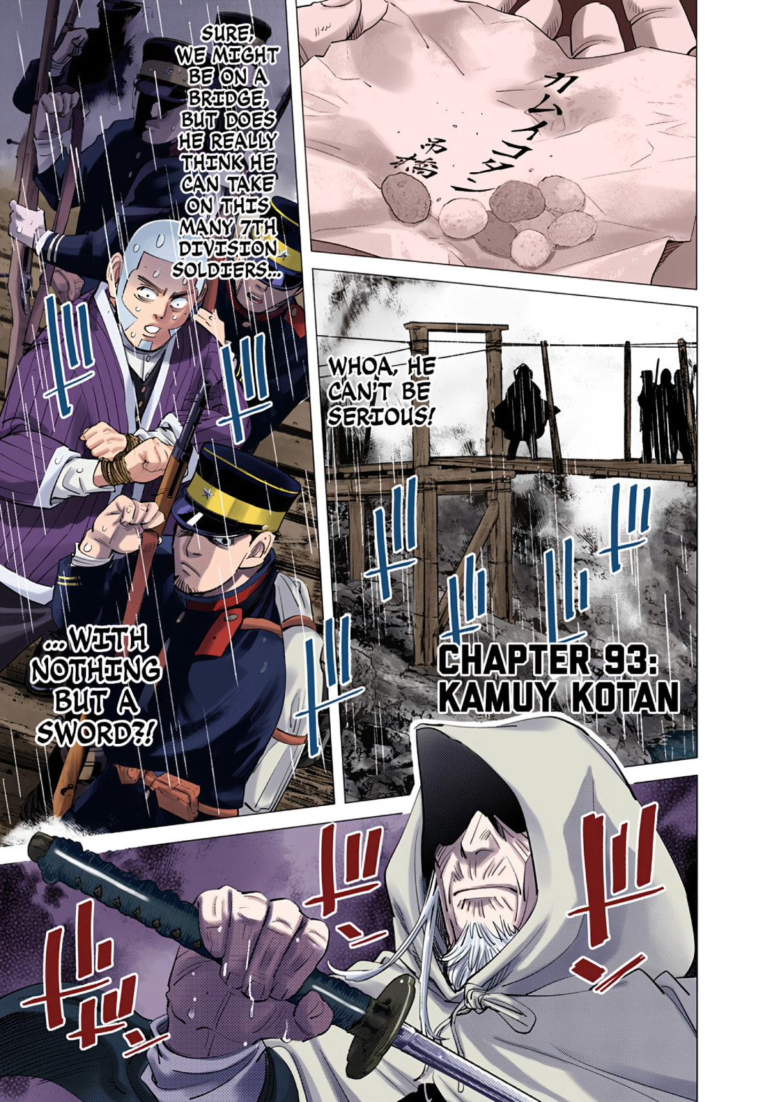 Golden Kamuy (Colored) Chapter 93 page 1 - 