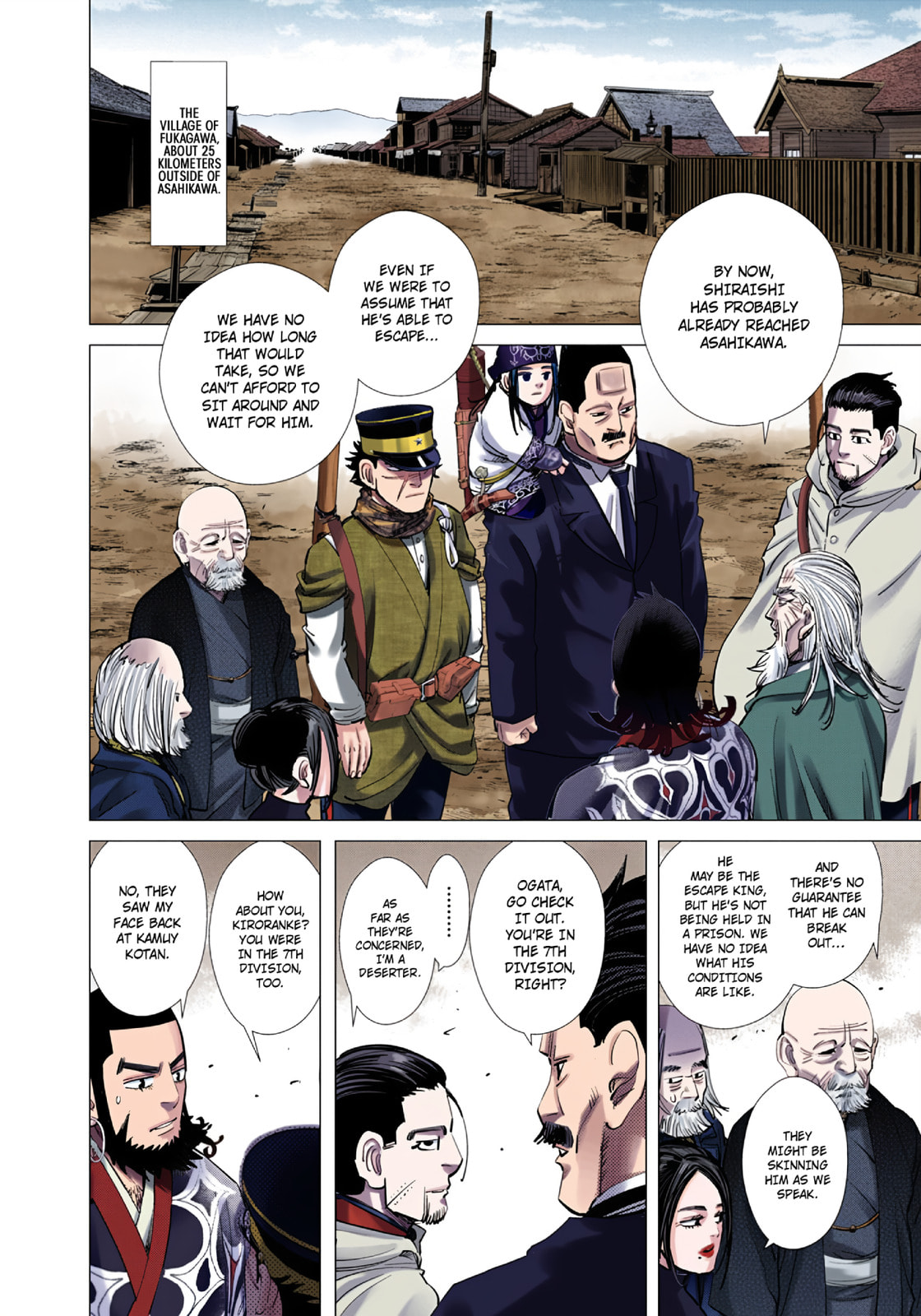 Golden Kamuy (Colored) Chapter 93 page 13 - 