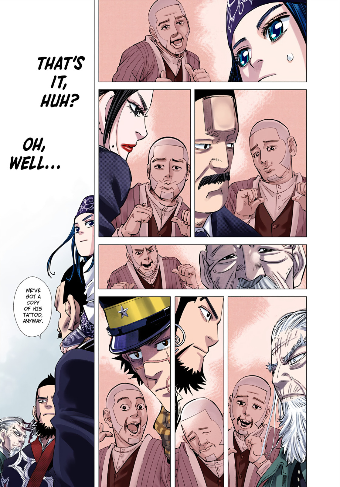 Golden Kamuy (Colored) Chapter 93 page 14 - 