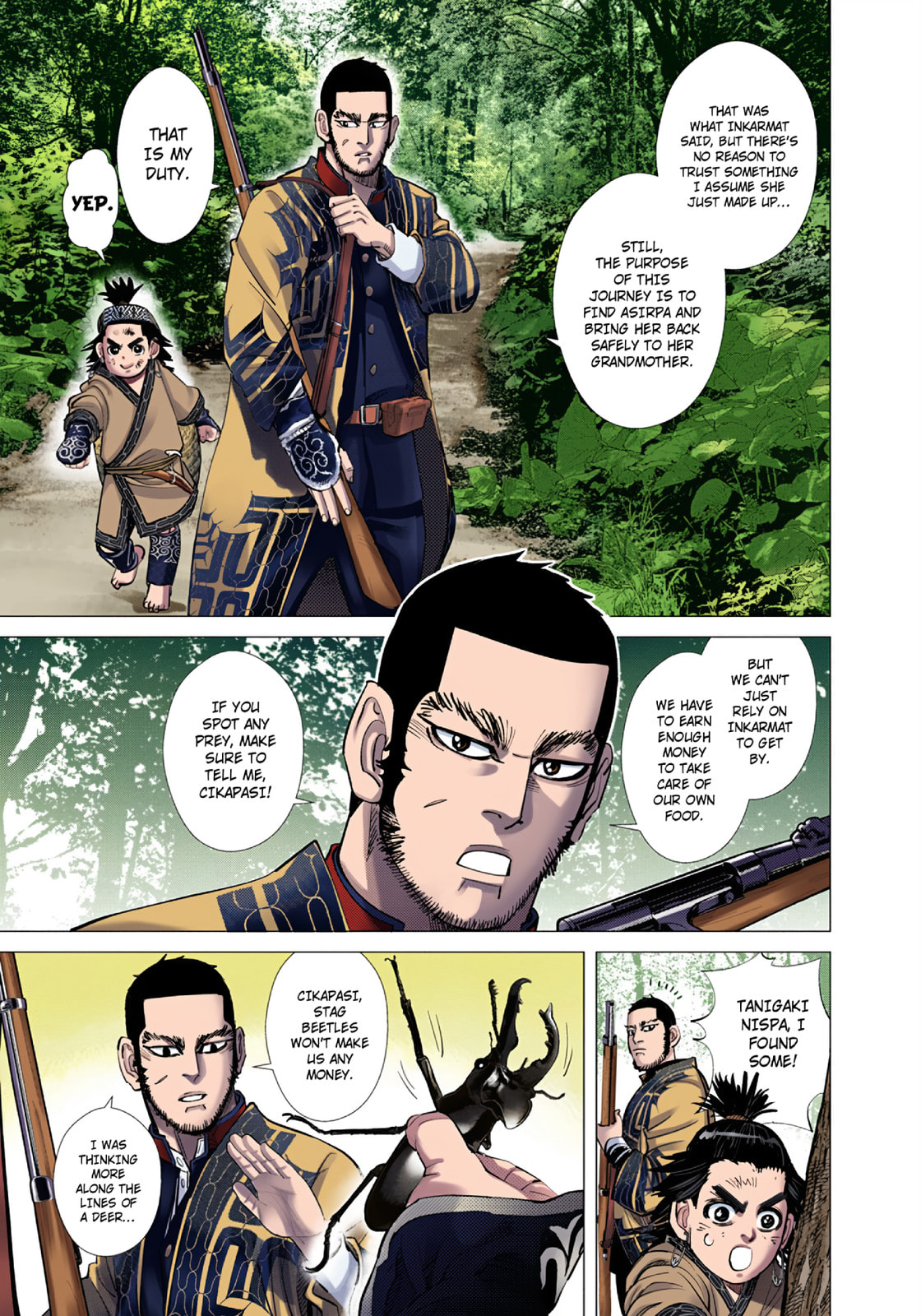 Golden Kamuy (Colored) Chapter 95 page 14 - 