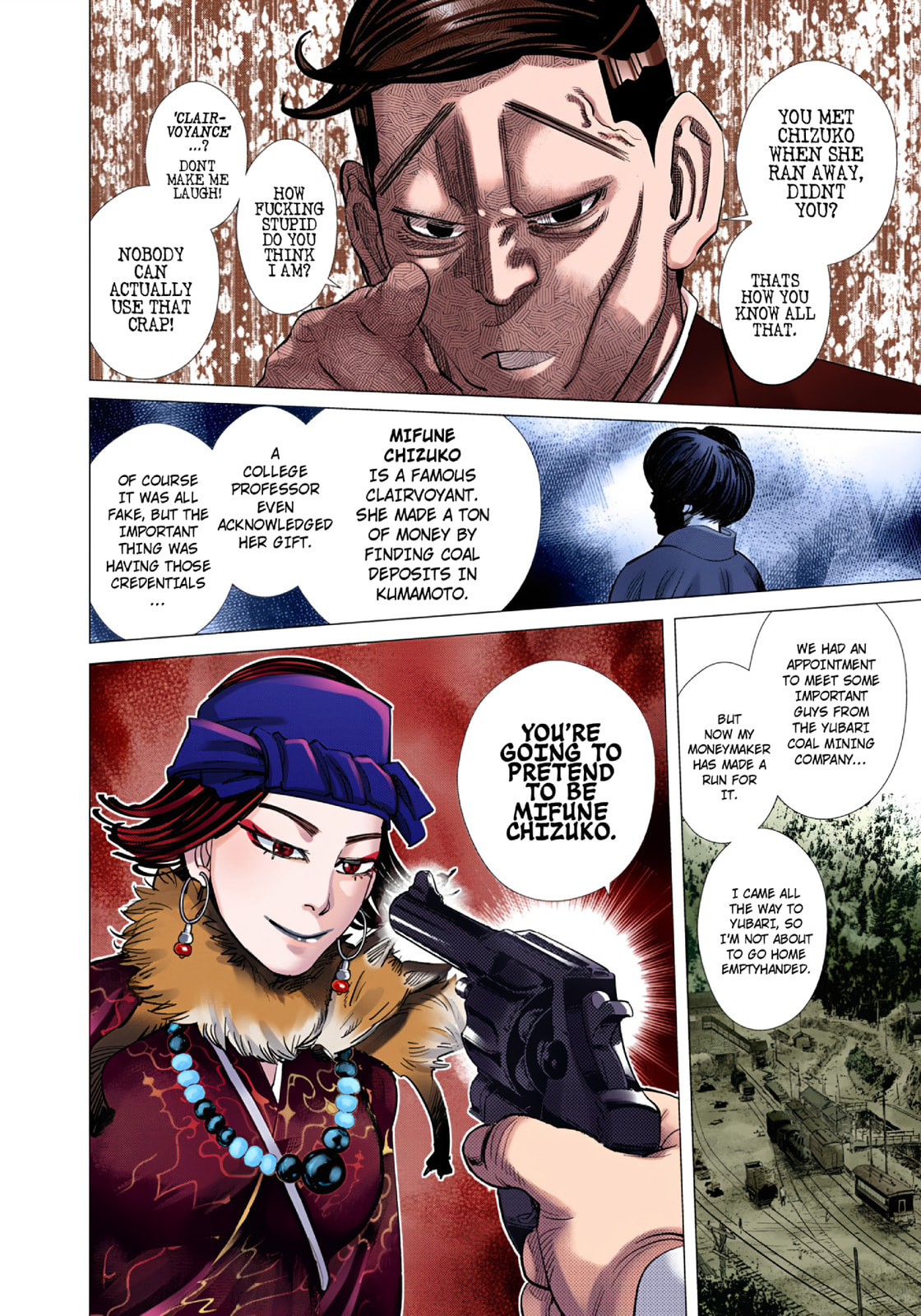 Golden Kamuy (Colored) Chapter 95 page 17 - 