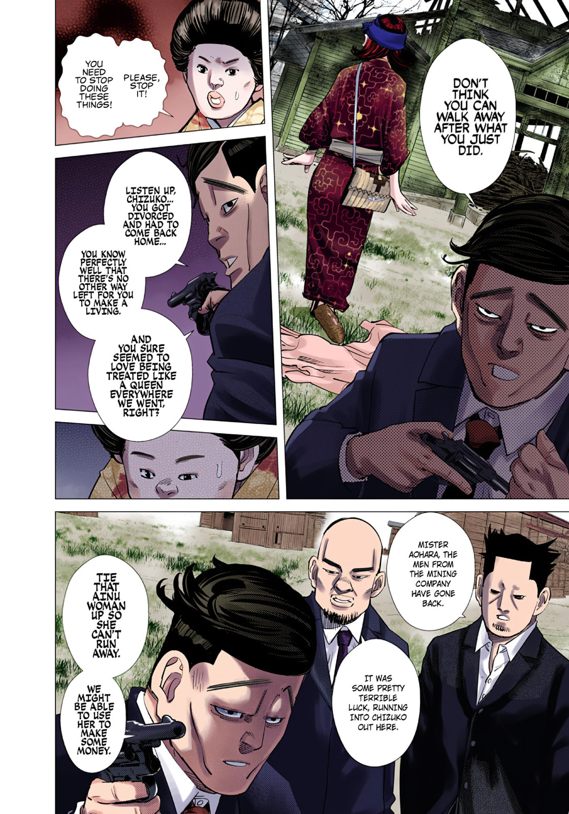 Golden Kamuy (Colored) Chapter 96 page 11 - 