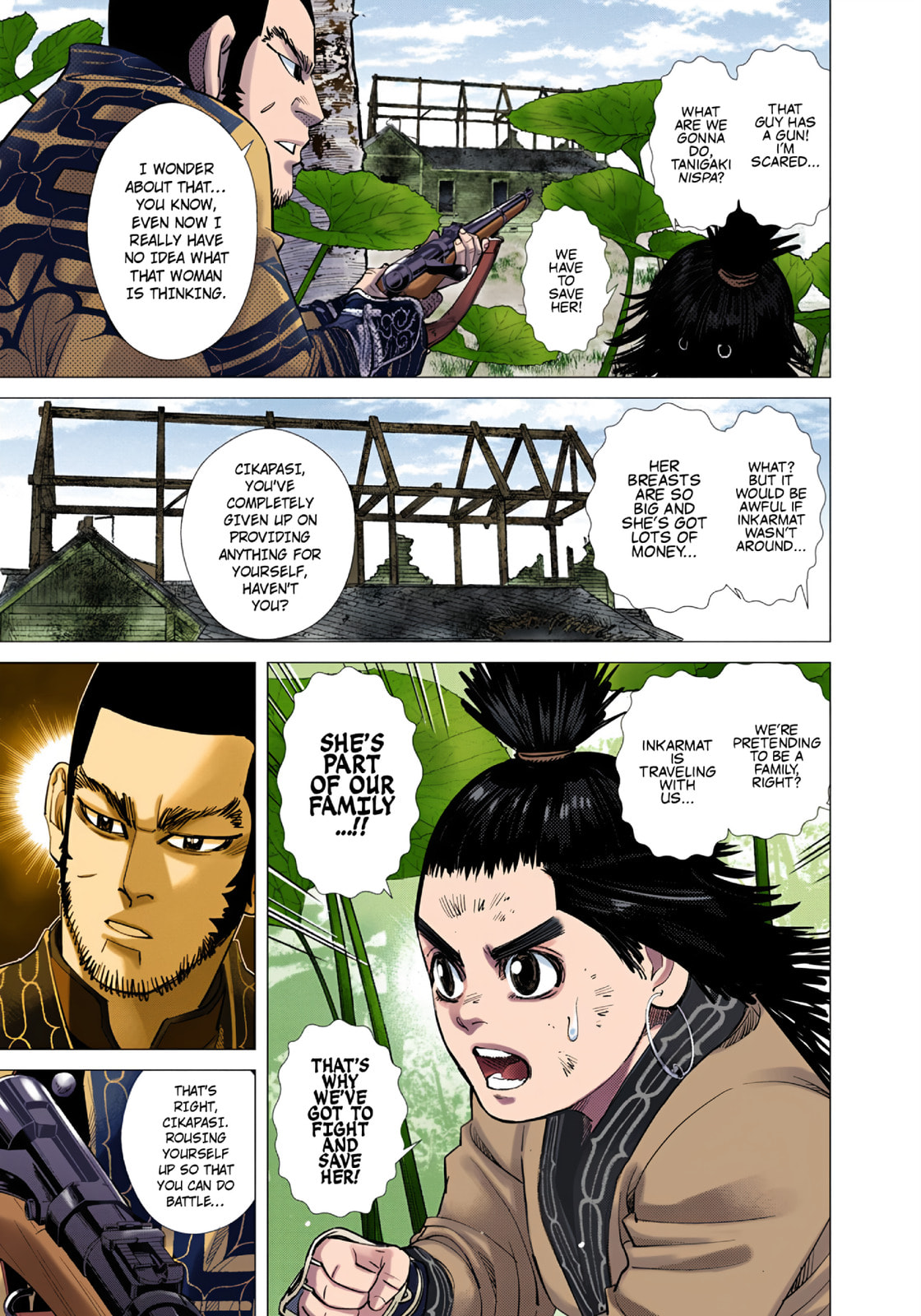 Golden Kamuy (Colored) Chapter 96 page 12 - 