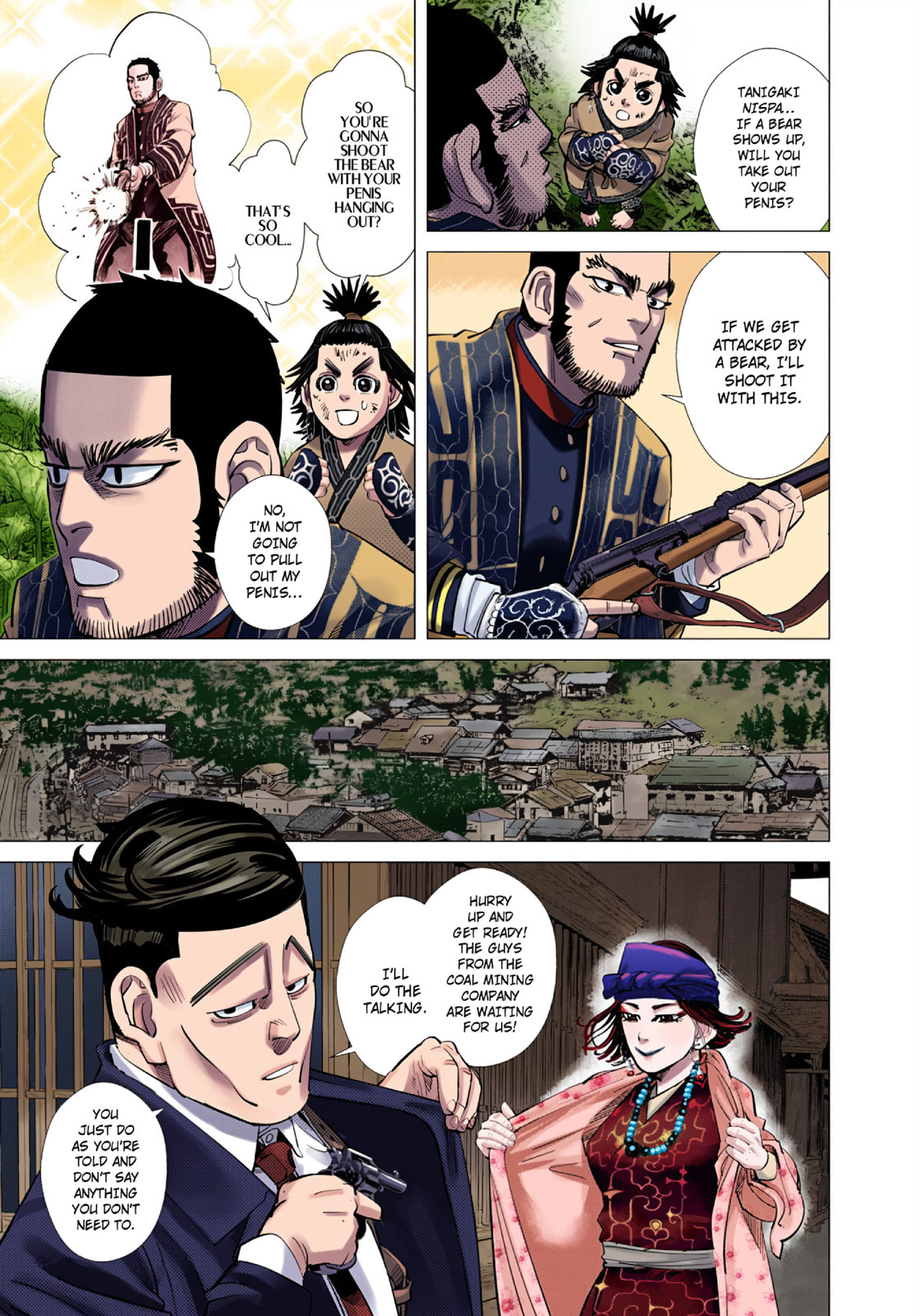 Golden Kamuy (Colored) Chapter 96 page 3 - 