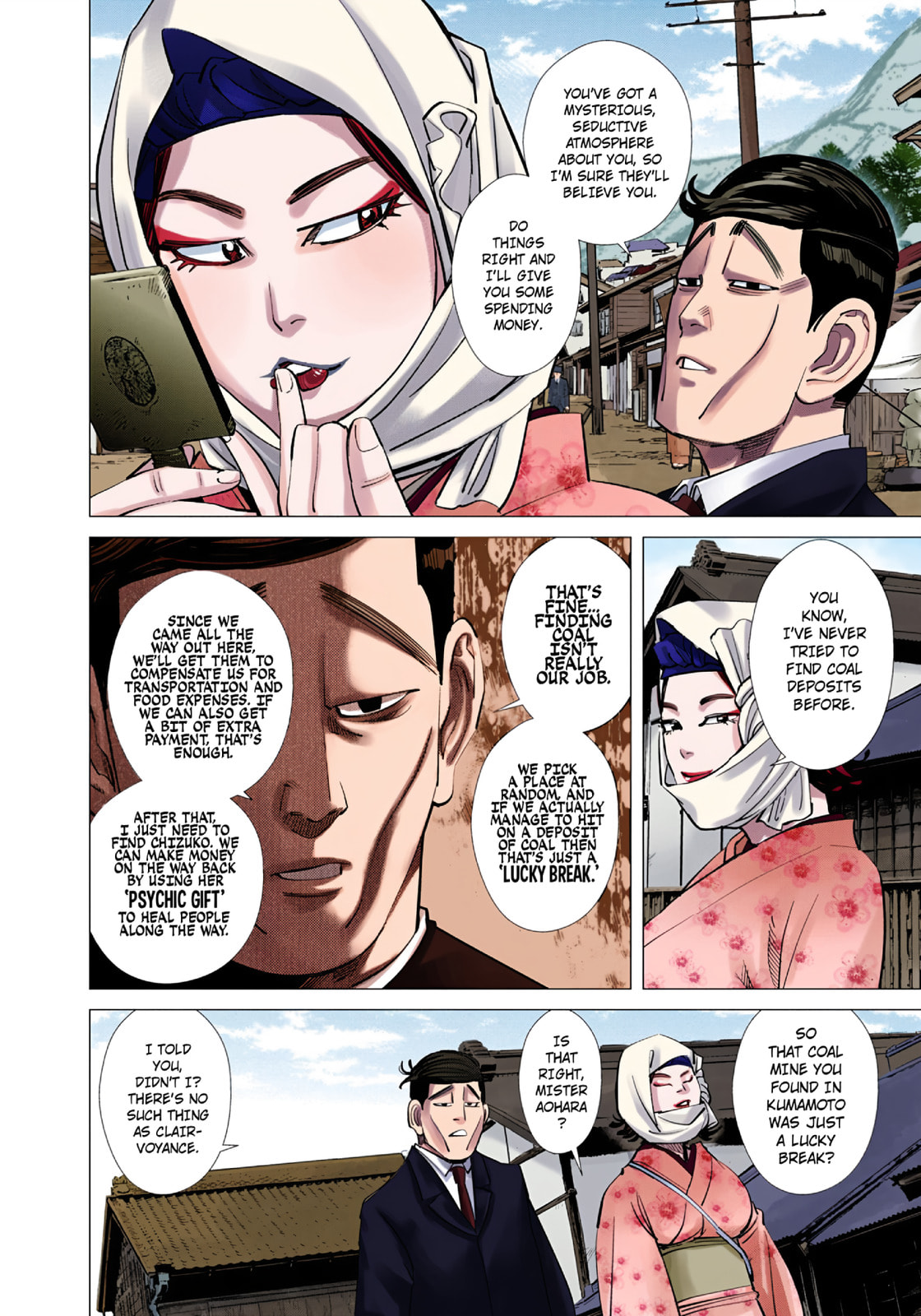 Golden Kamuy (Colored) Chapter 96 page 4 - 