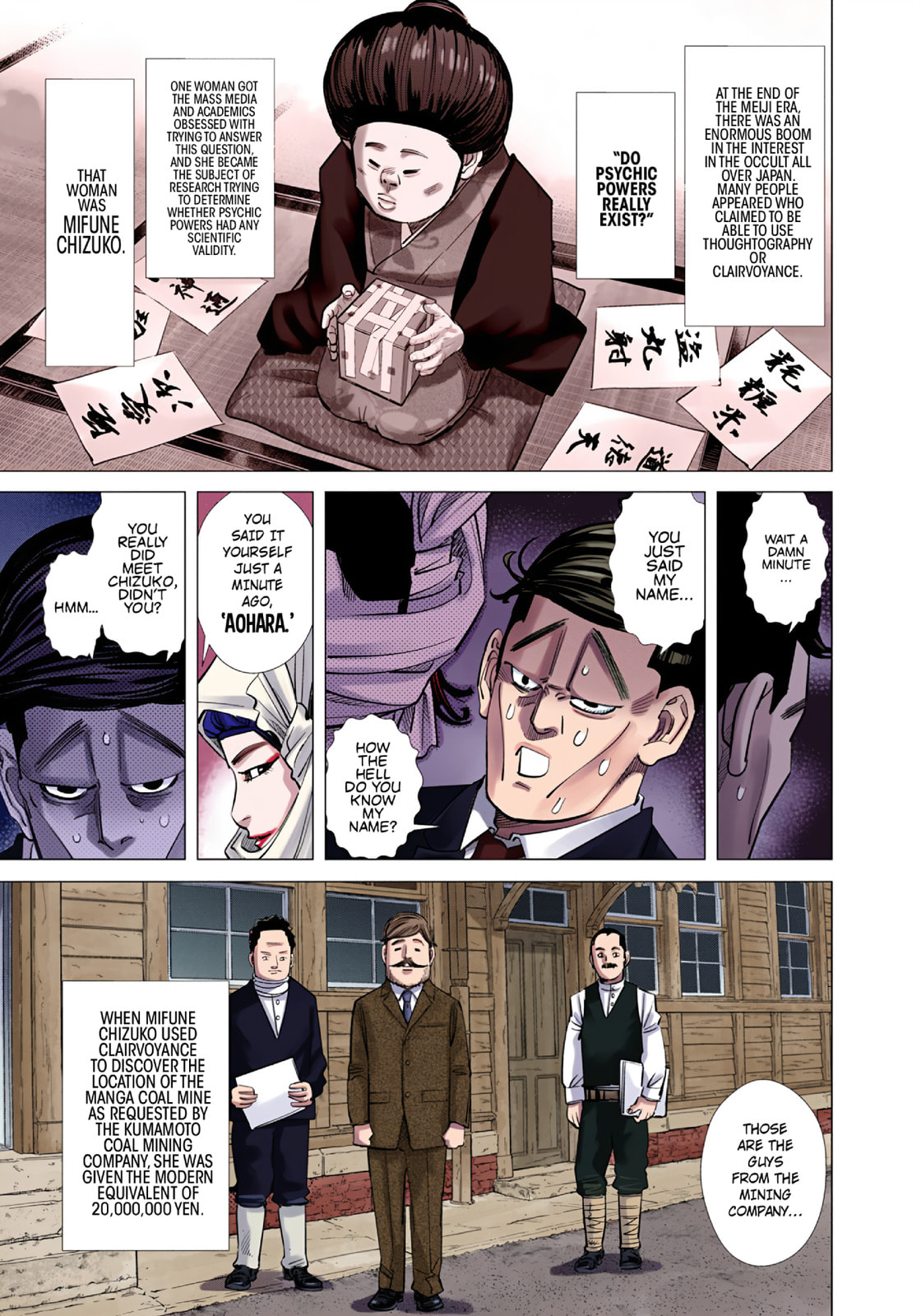 Golden Kamuy (Colored) Chapter 96 page 5 - 