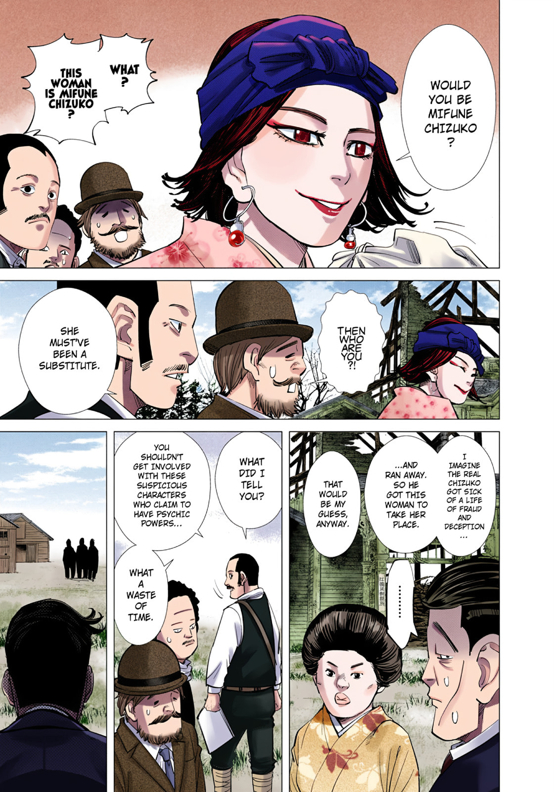 Golden Kamuy (Colored) Chapter 96 page 10 - 