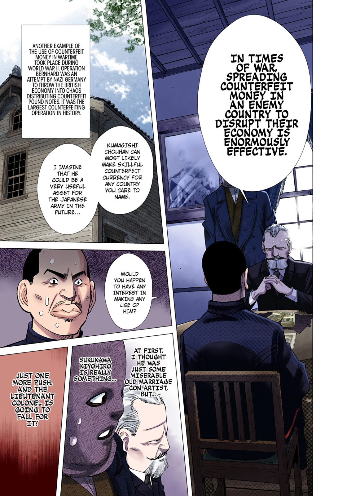 Golden Kamuy (Colored) Chapter 97 page 17 - 