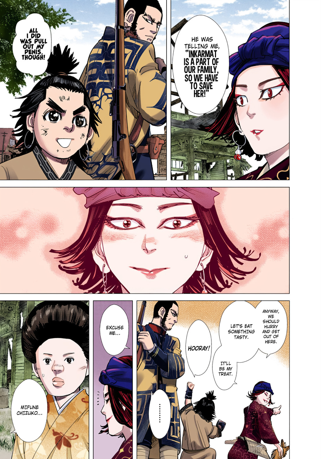 Golden Kamuy (Colored) Chapter 97 page 3 - 