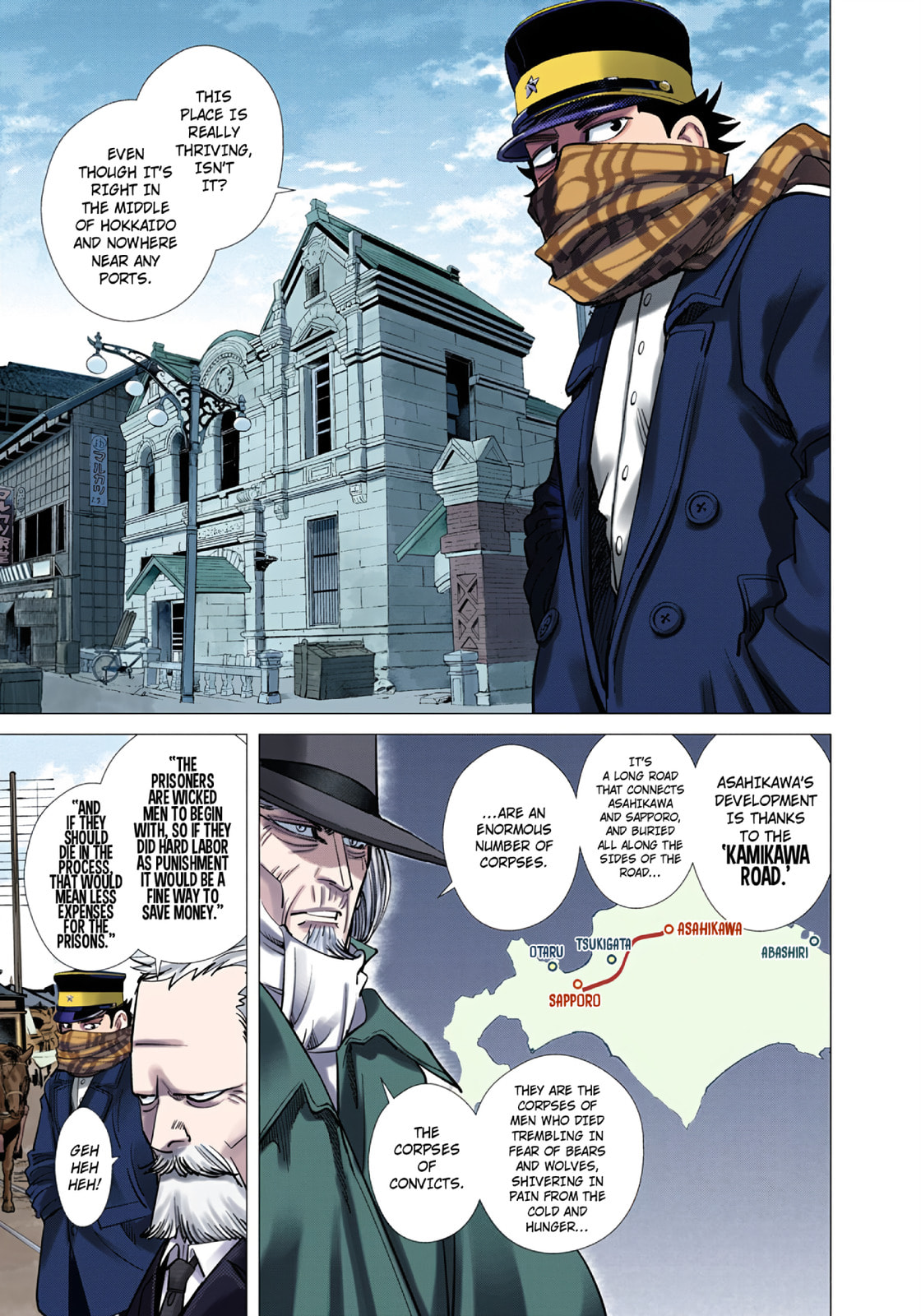 Golden Kamuy (Colored) Chapter 97 page 7 - 