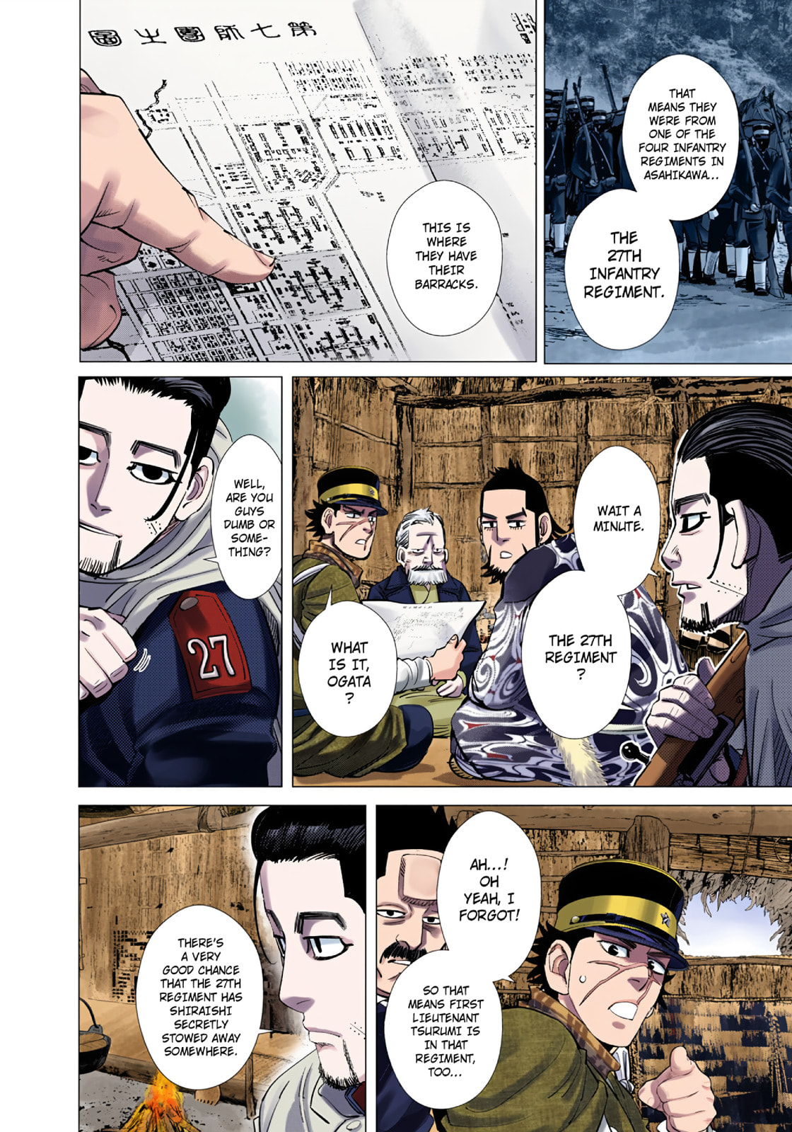 Golden Kamuy (Colored) Chapter 97 page 10 - 