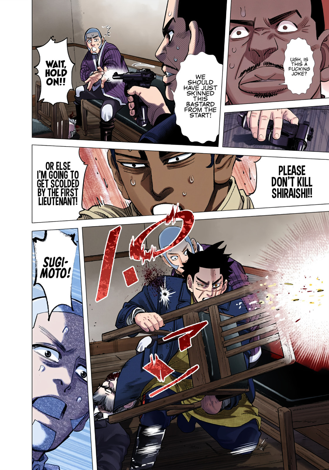 Golden Kamuy (Colored) Chapter 98 page 12 - 