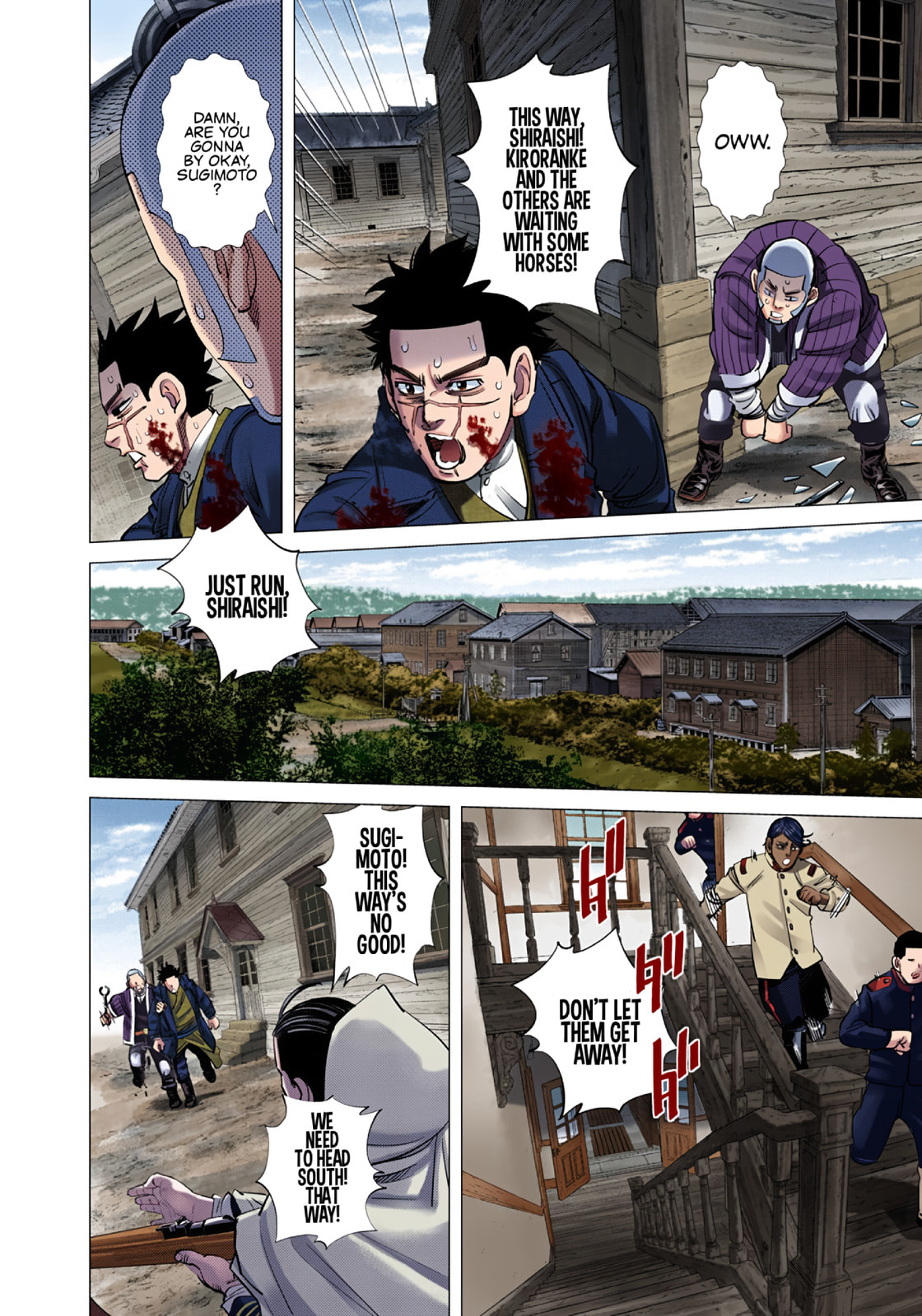 Golden Kamuy (Colored) Chapter 98 page 14 - 