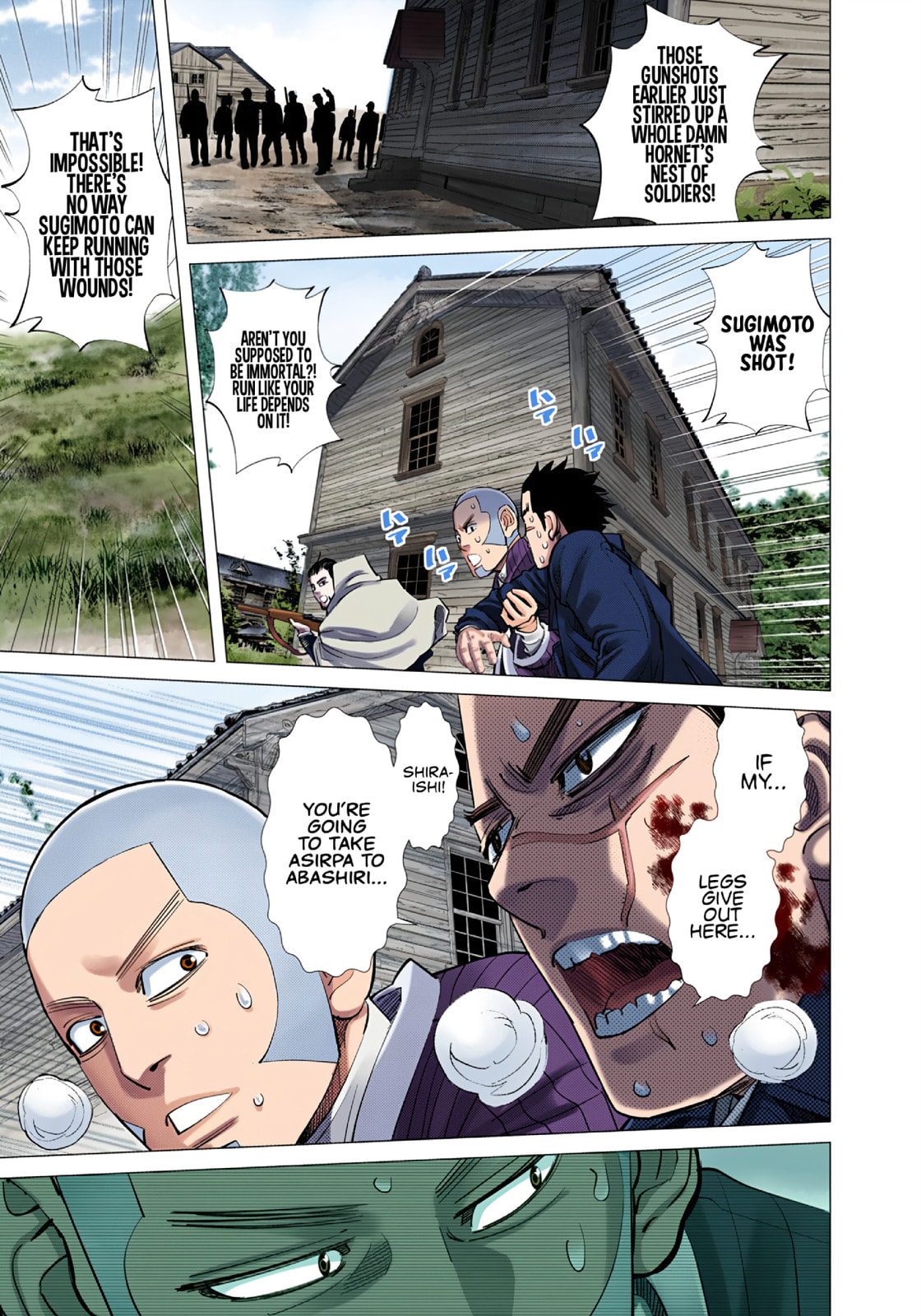 Golden Kamuy (Colored) Chapter 98 page 15 - 