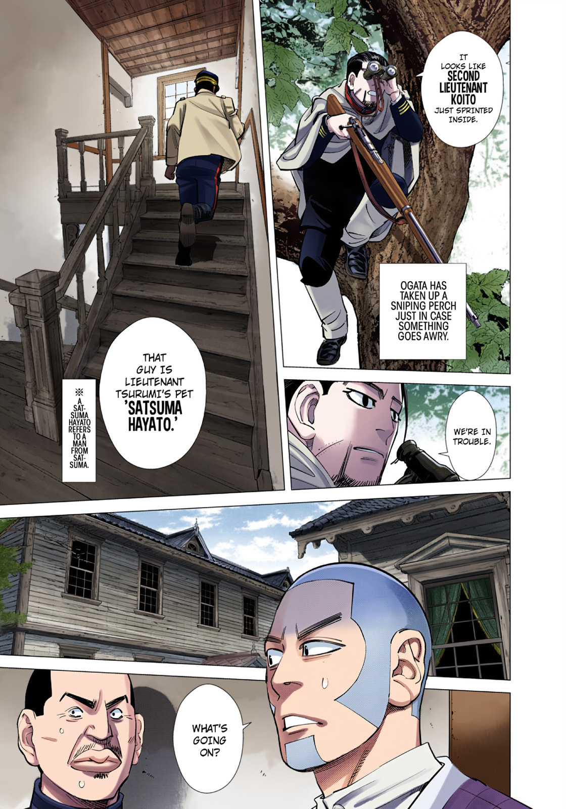 Golden Kamuy (Colored) Chapter 98 page 3 - 