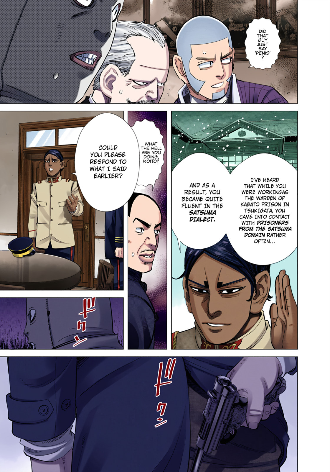 Golden Kamuy (Colored) Chapter 98 page 7 - 