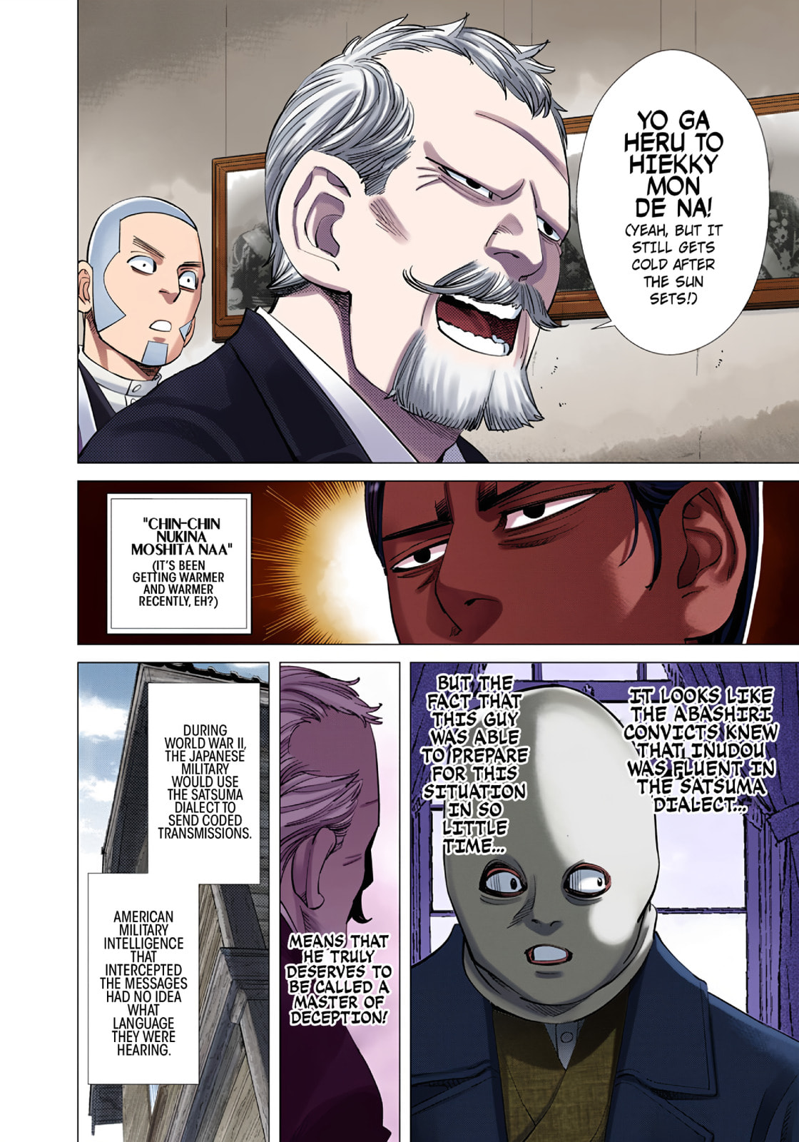 Golden Kamuy (Colored) Chapter 98 page 8 - 