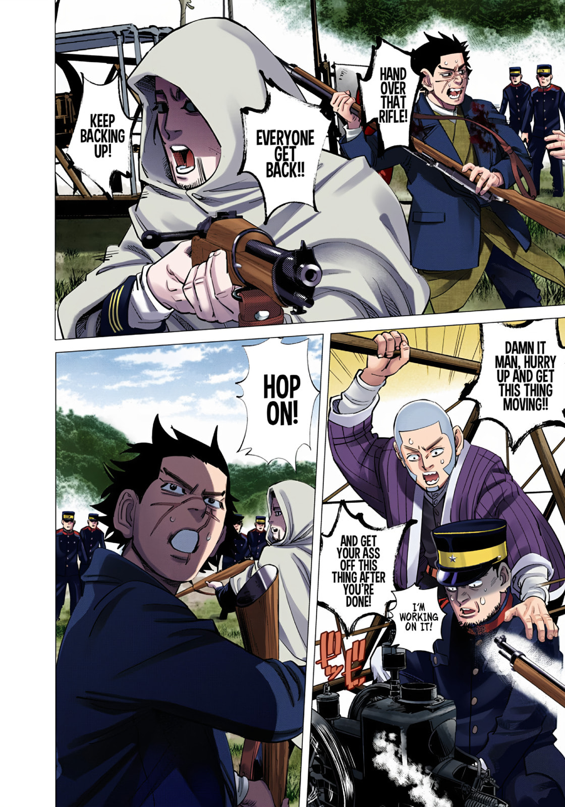 Golden Kamuy (Colored) Chapter 99 page 2 - 