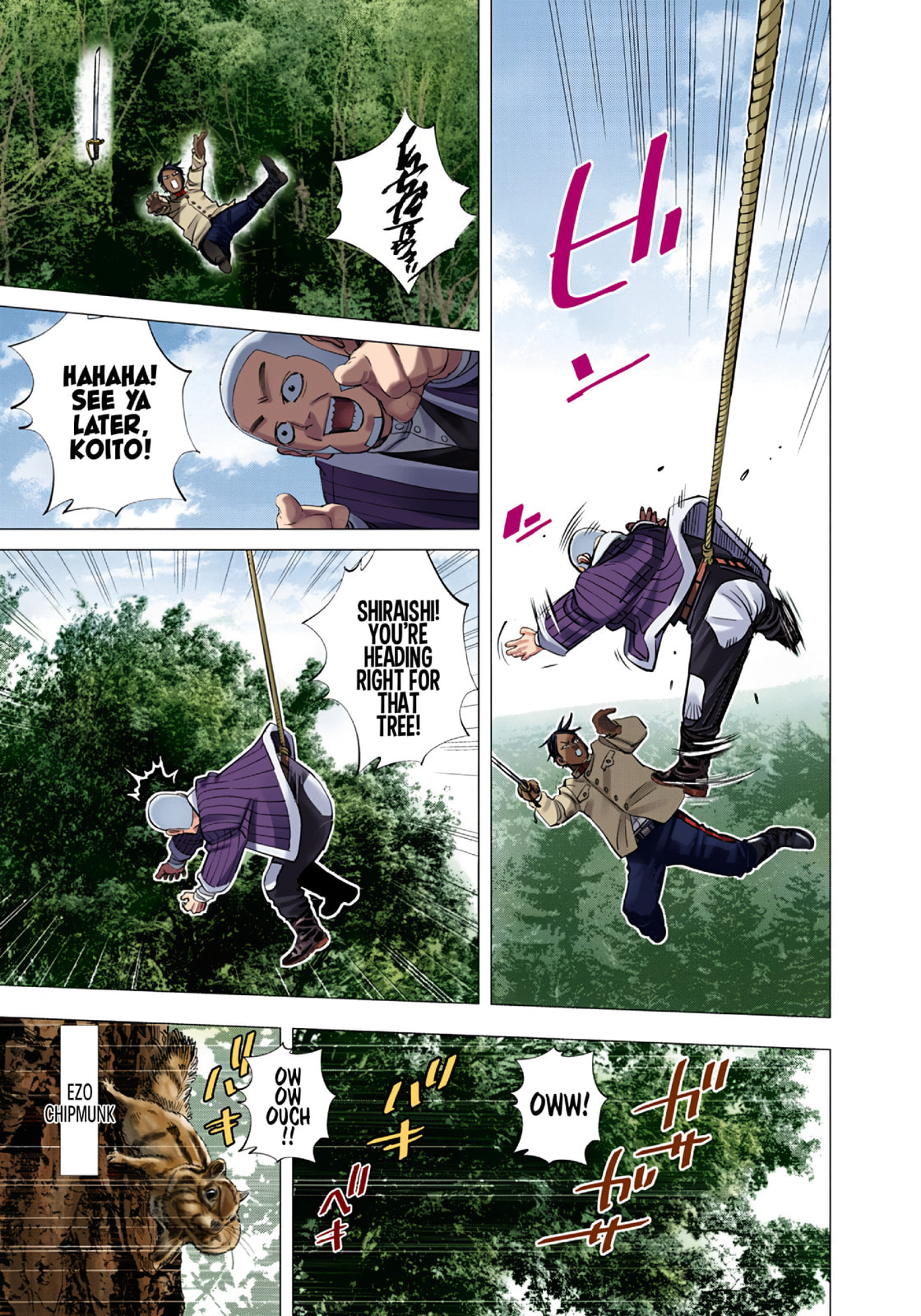 Golden Kamuy (Colored) Chapter 99 page 12 - 