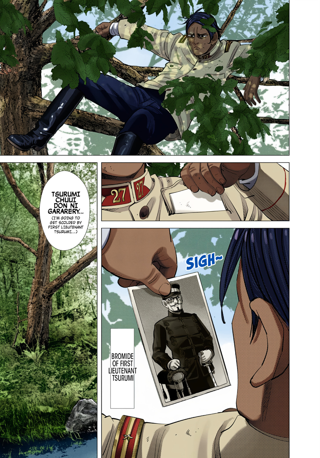 Golden Kamuy (Colored) Chapter 99 page 14 - 