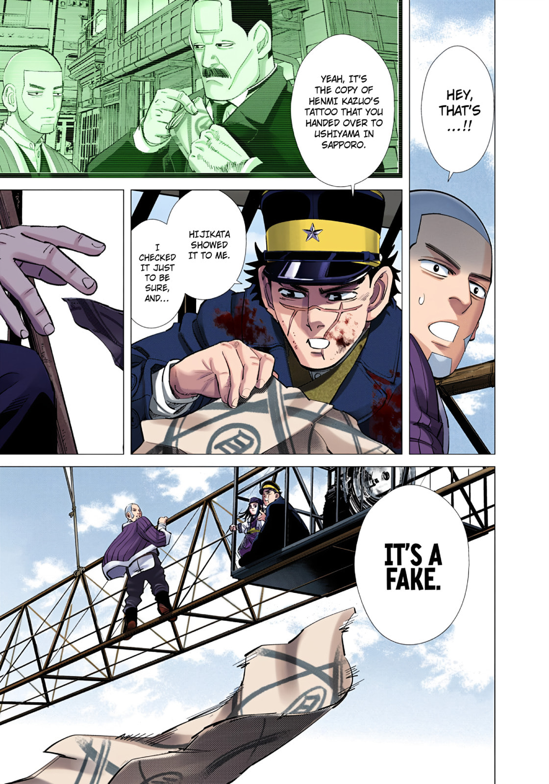 Golden Kamuy (Colored) Chapter 99 page 18 - 