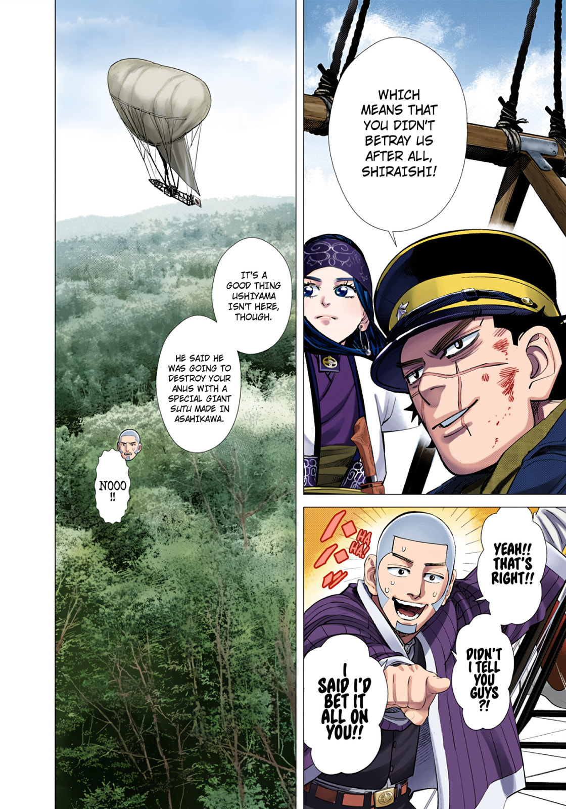 Golden Kamuy (Colored) Chapter 99 page 19 - 