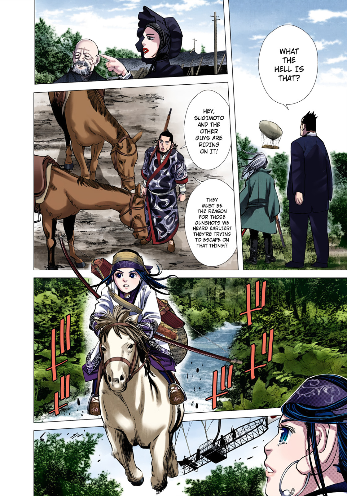 Golden Kamuy (Colored) Chapter 99 page 7 - 