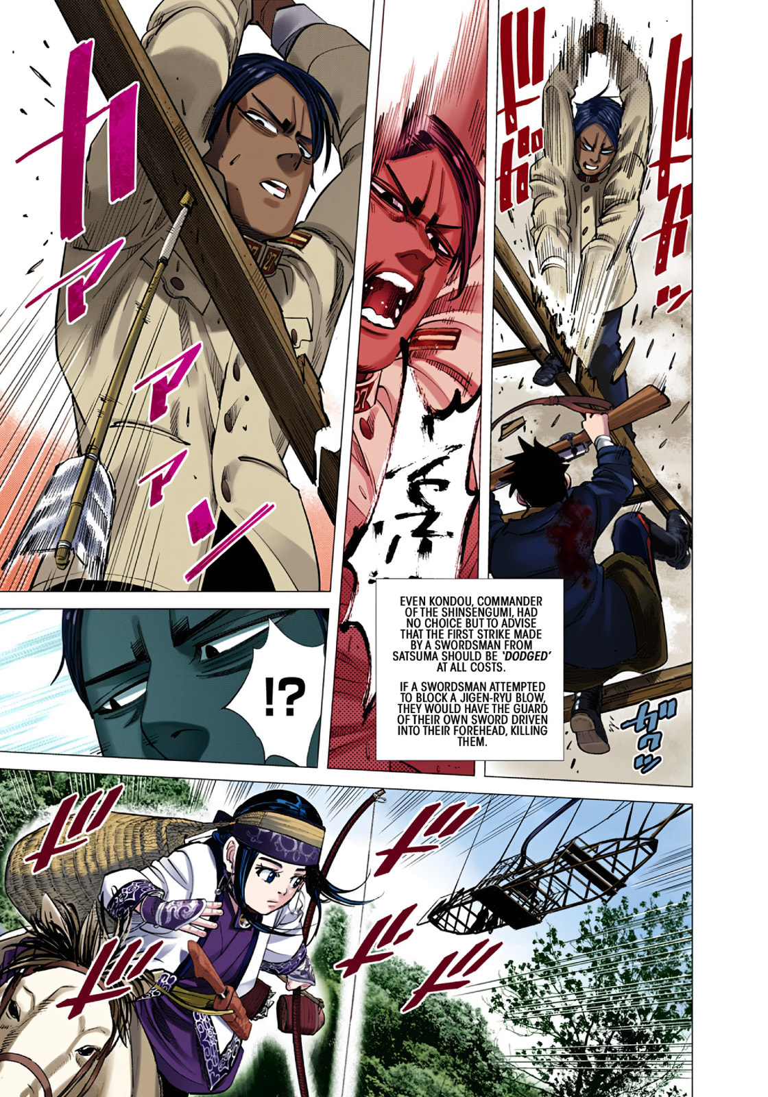 Golden Kamuy (Colored) Chapter 99 page 10 - 