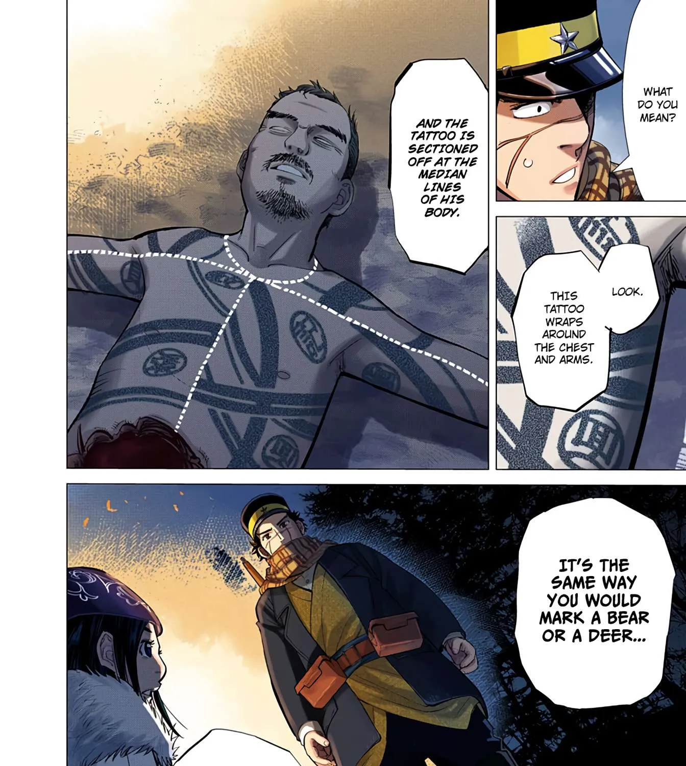 Golden Kamuy - Digital Colored Chapter 1 page 107 - 