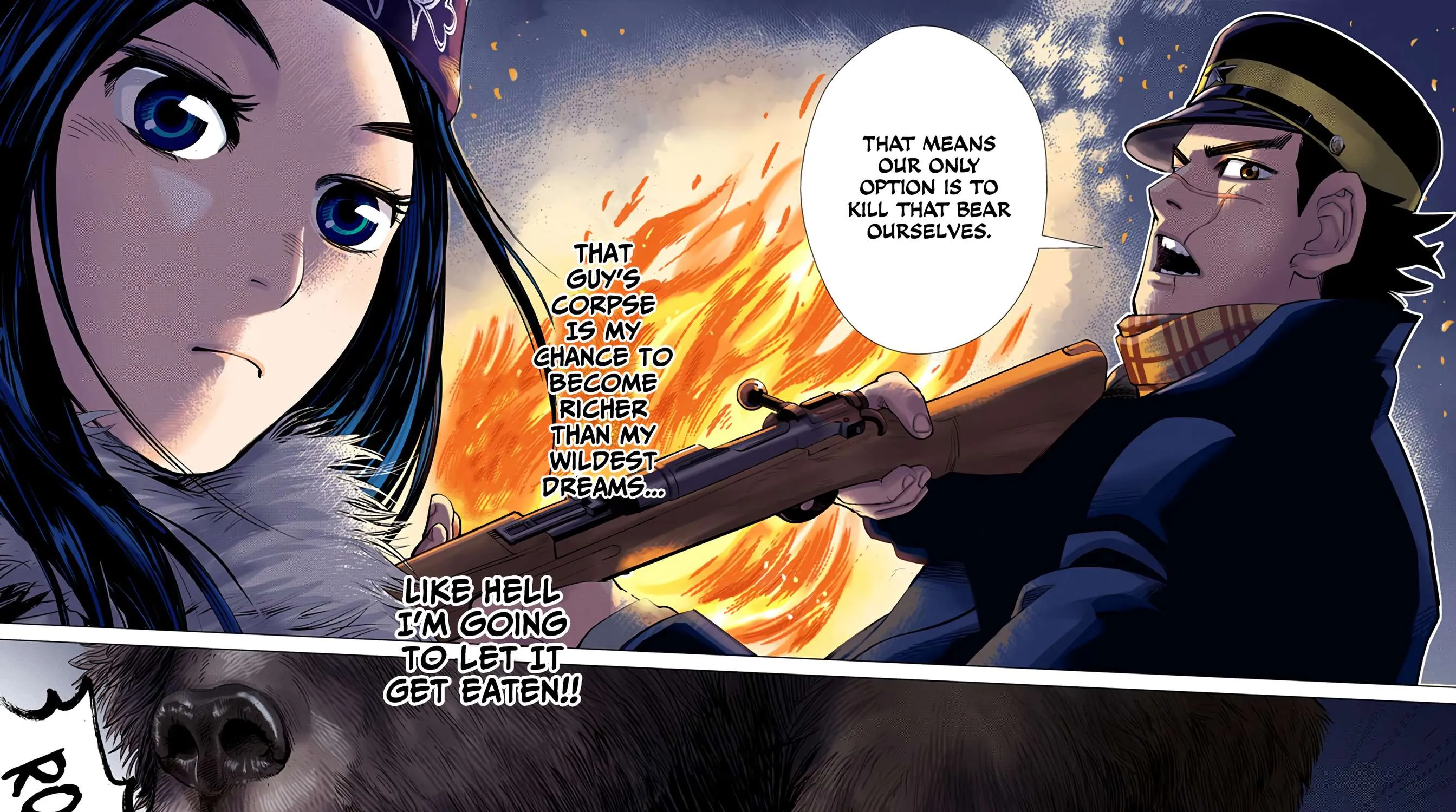 Golden Kamuy - Digital Colored Chapter 1 page 111 - 