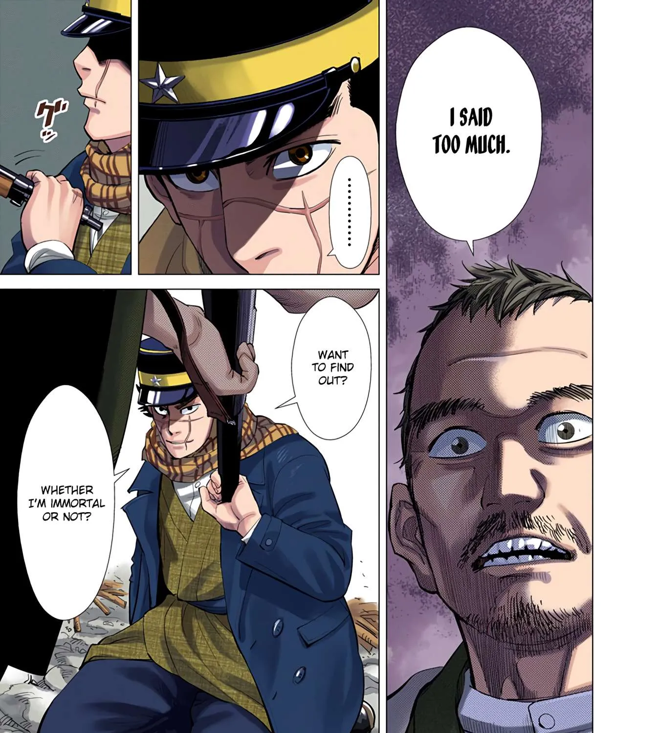 Golden Kamuy - Digital Colored Chapter 1 page 55 - 