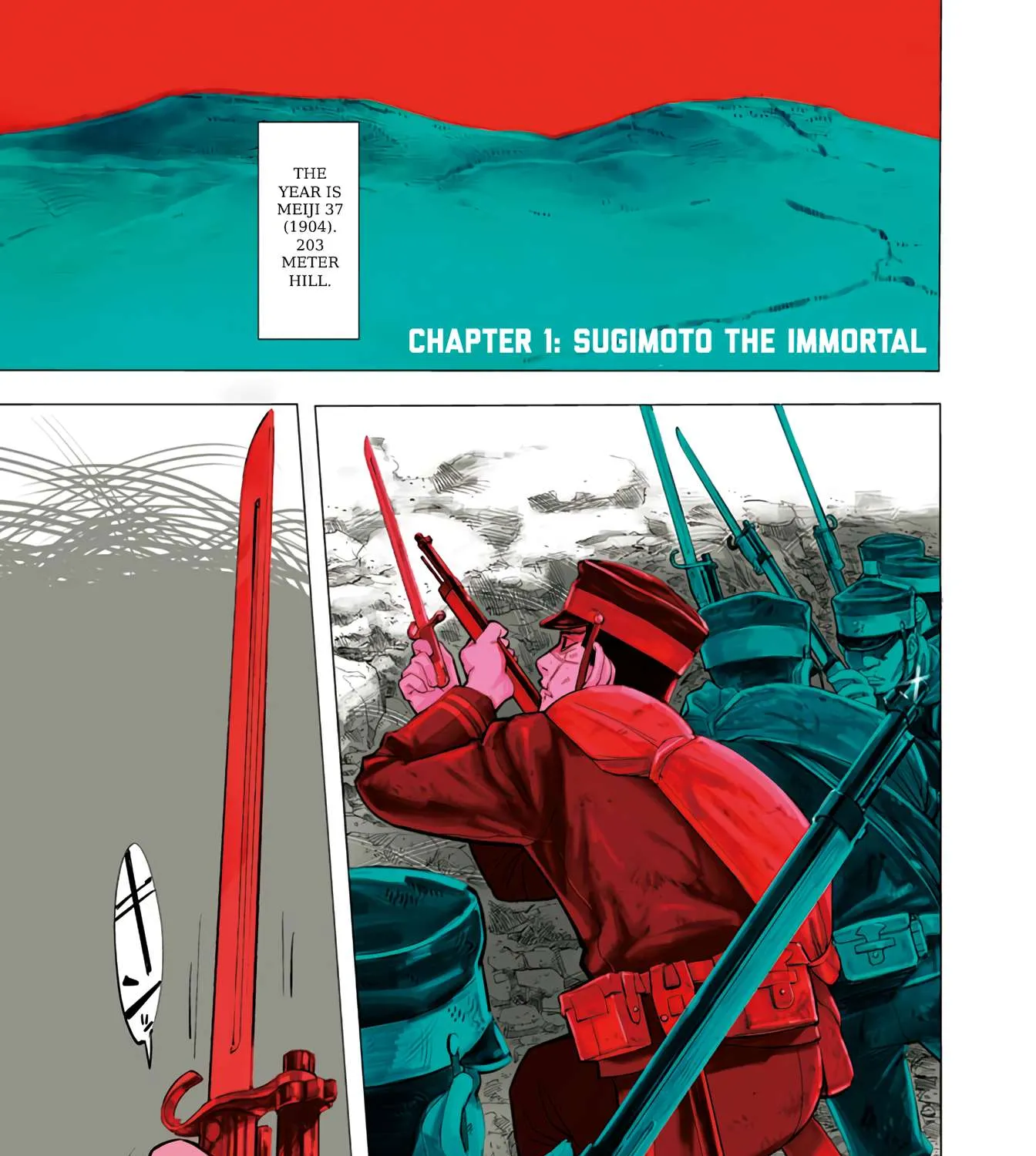 Golden Kamuy - Digital Colored Chapter 1 page 7 - 