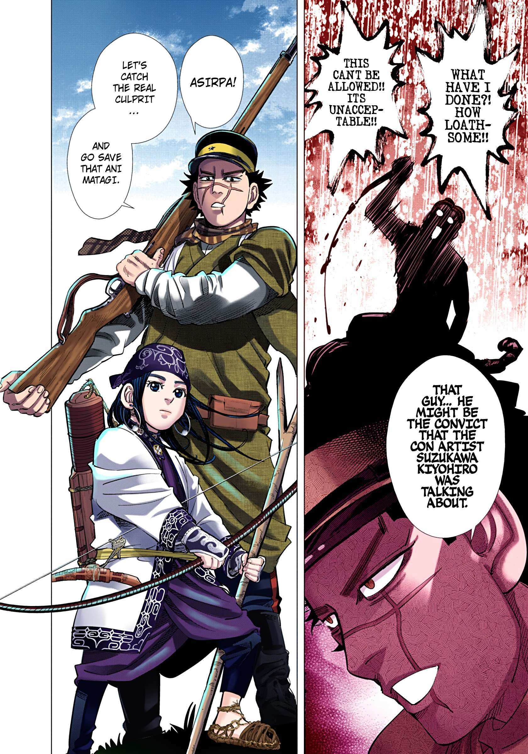Golden Kamuy - Digital Colored Chapter 108 page 16 - 