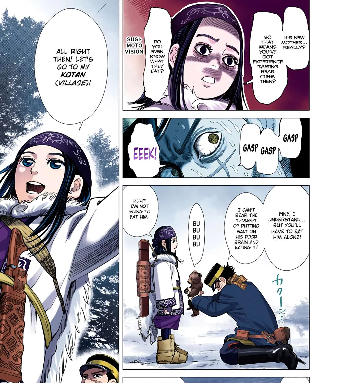 Golden Kamuy - Digital Colored Chapter 11 page 17 - 