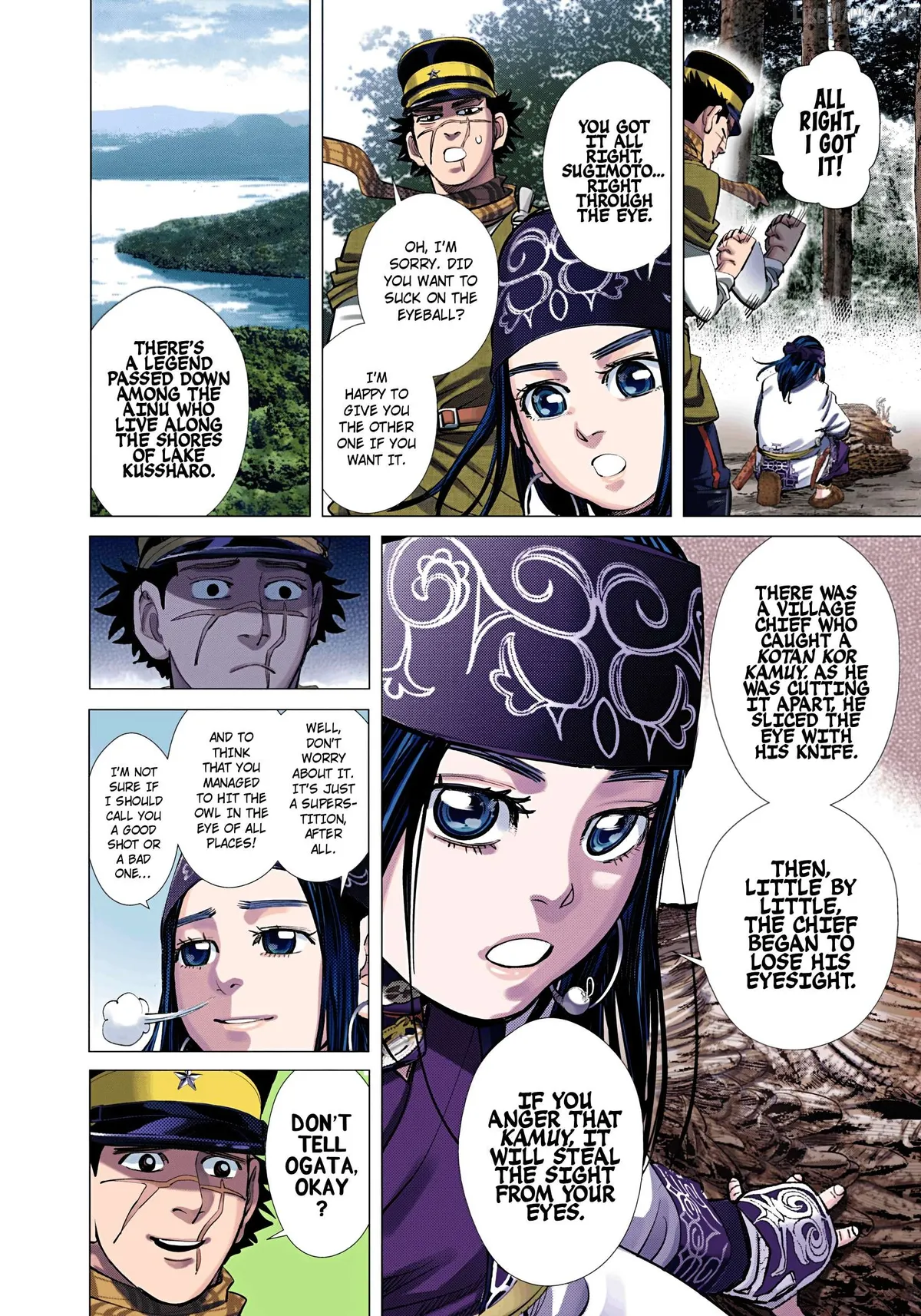 Golden Kamuy - Digital Colored Chapter 119 page 16 - 