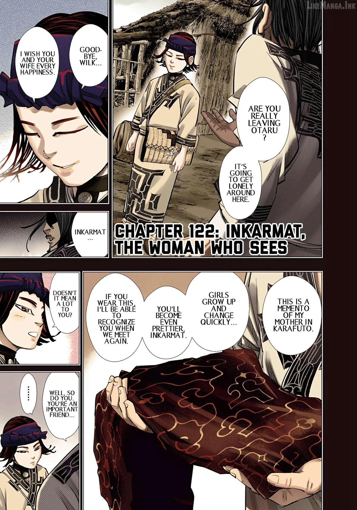 Golden Kamuy - Digital Colored Chapter 122 page 1 - 