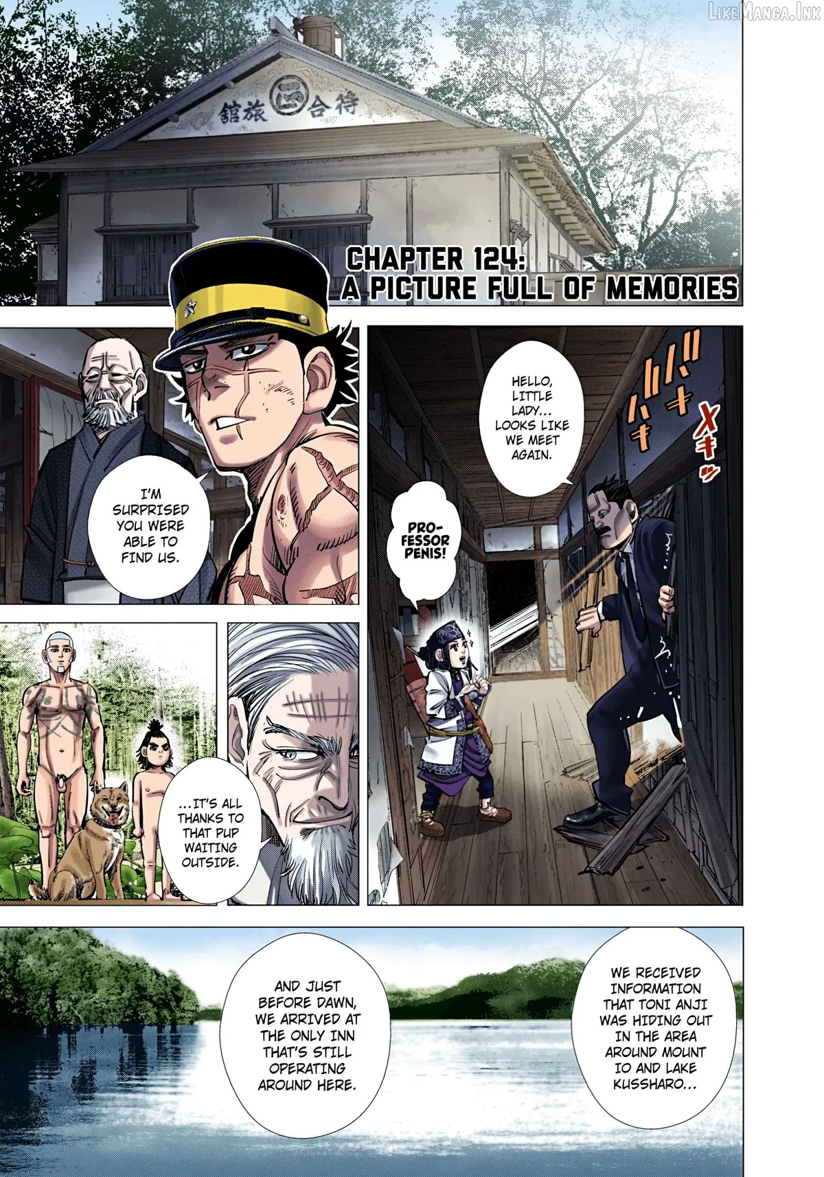 Golden Kamuy - Digital Colored Chapter 124 page 1 - 
