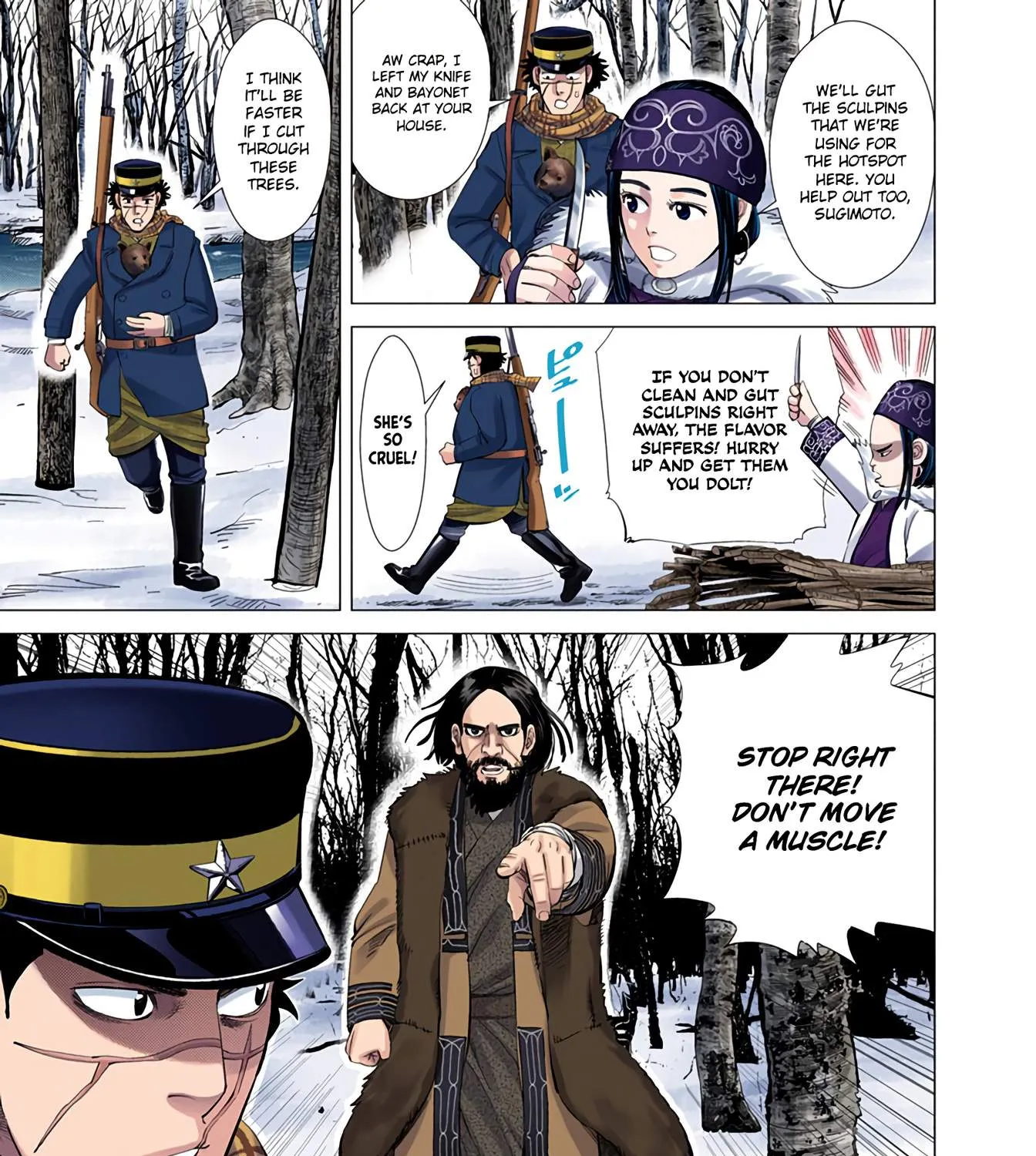Golden Kamuy - Digital Colored Chapter 13 page 5 - 