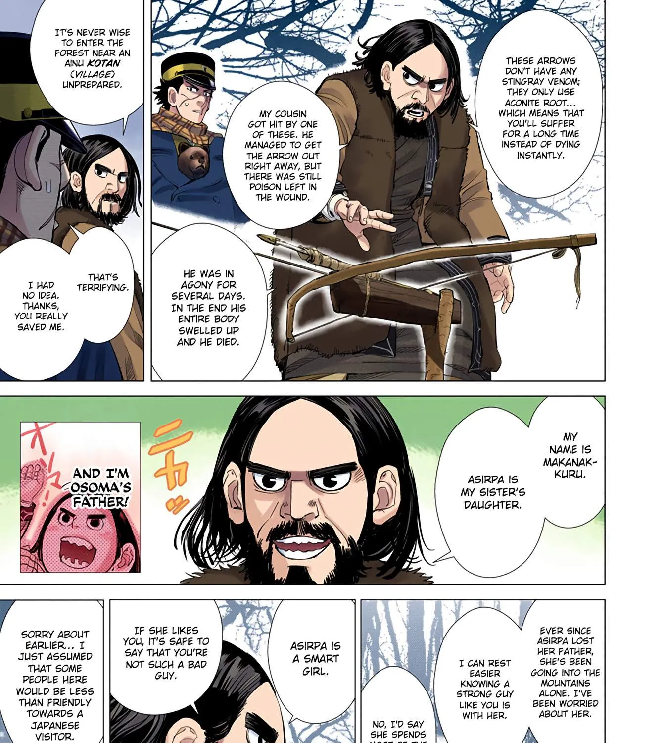 Golden Kamuy - Digital Colored Chapter 13 page 9 - 
