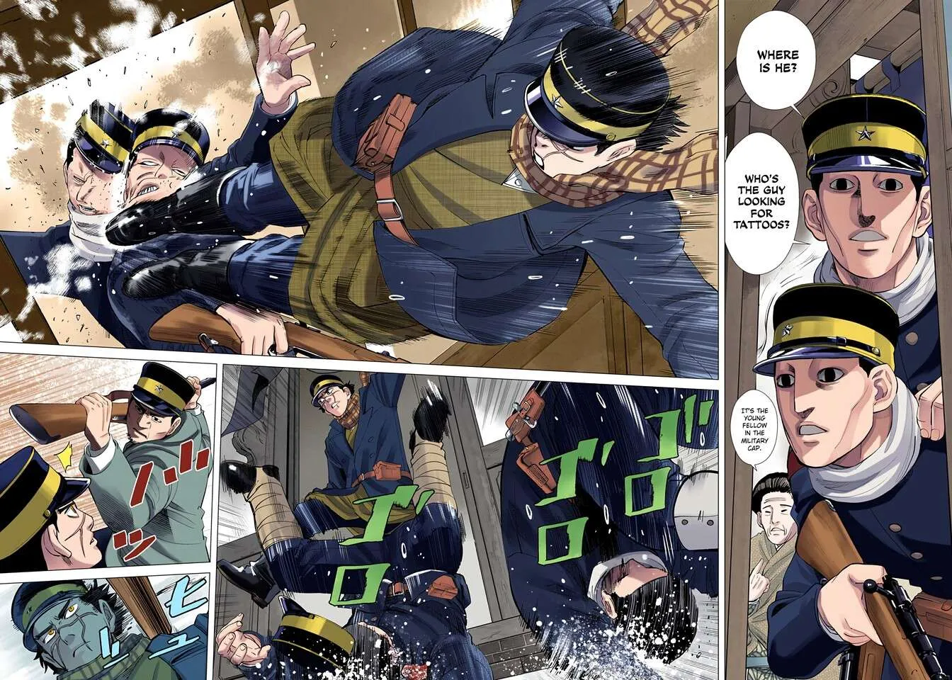 Golden Kamuy - Digital Colored Chapter 15 page 27 - 