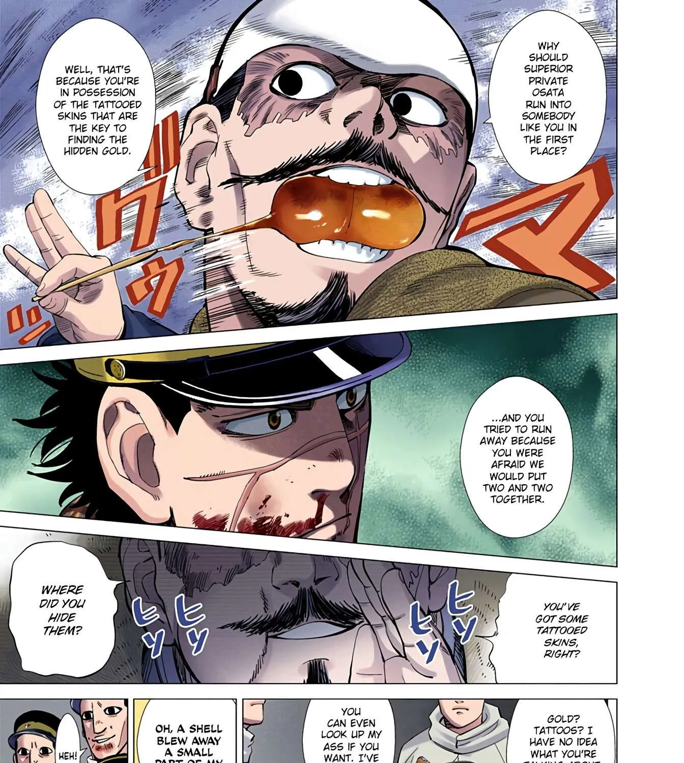 Golden Kamuy - Digital Colored Chapter 16 page 17 - 