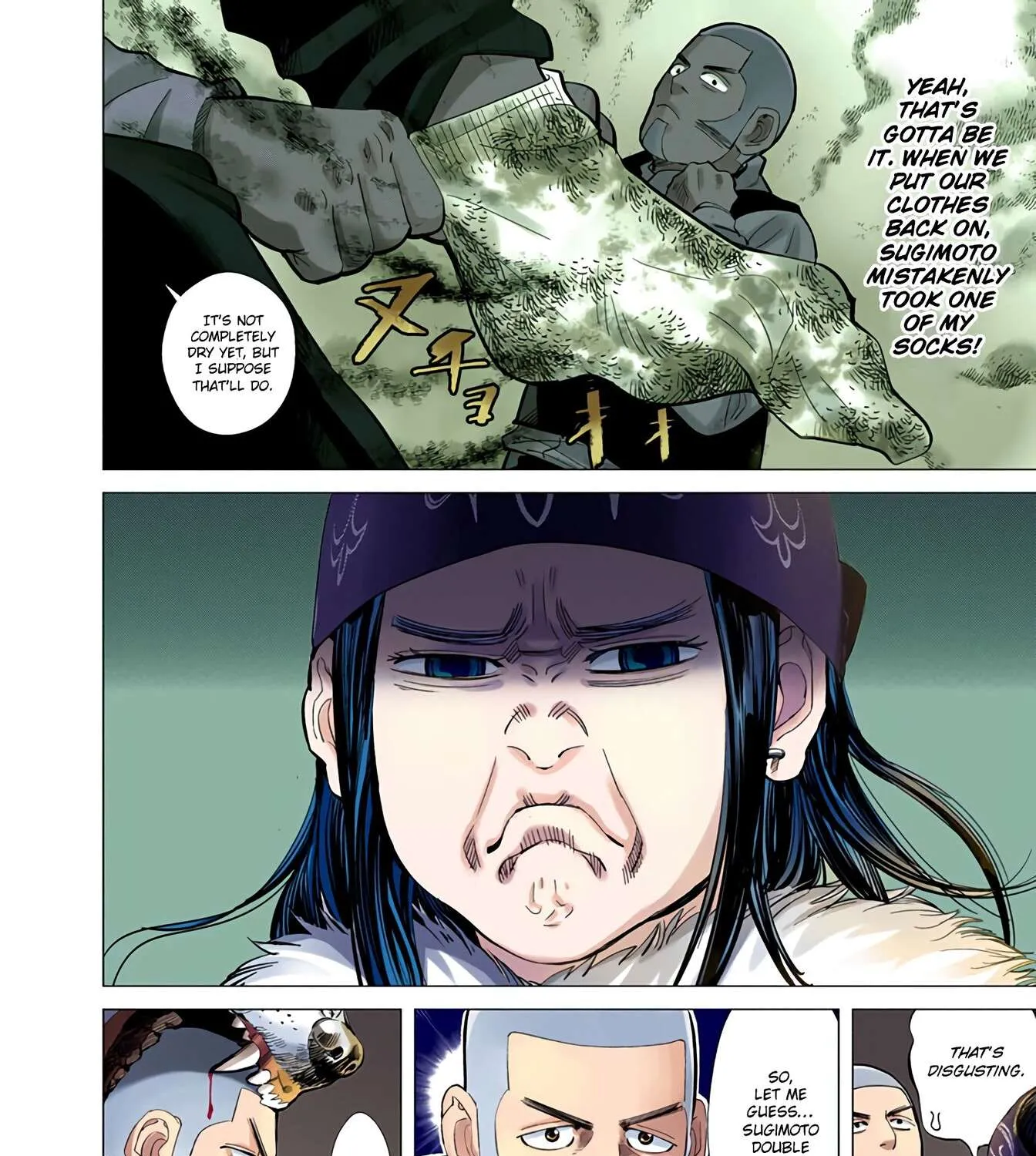 Golden Kamuy - Digital Colored Chapter 17 page 11 - 