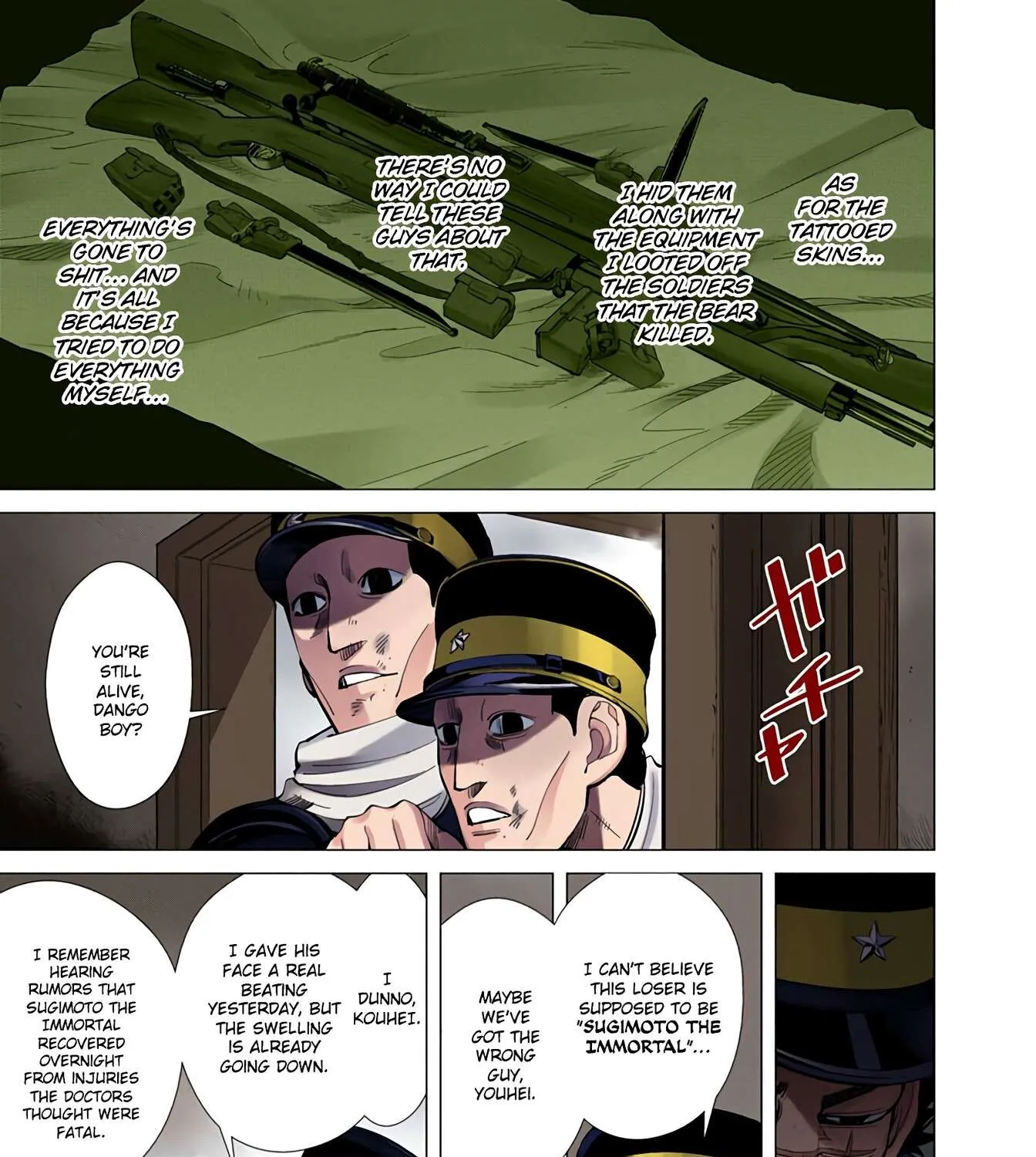 Golden Kamuy - Digital Colored Chapter 17 page 25 - 
