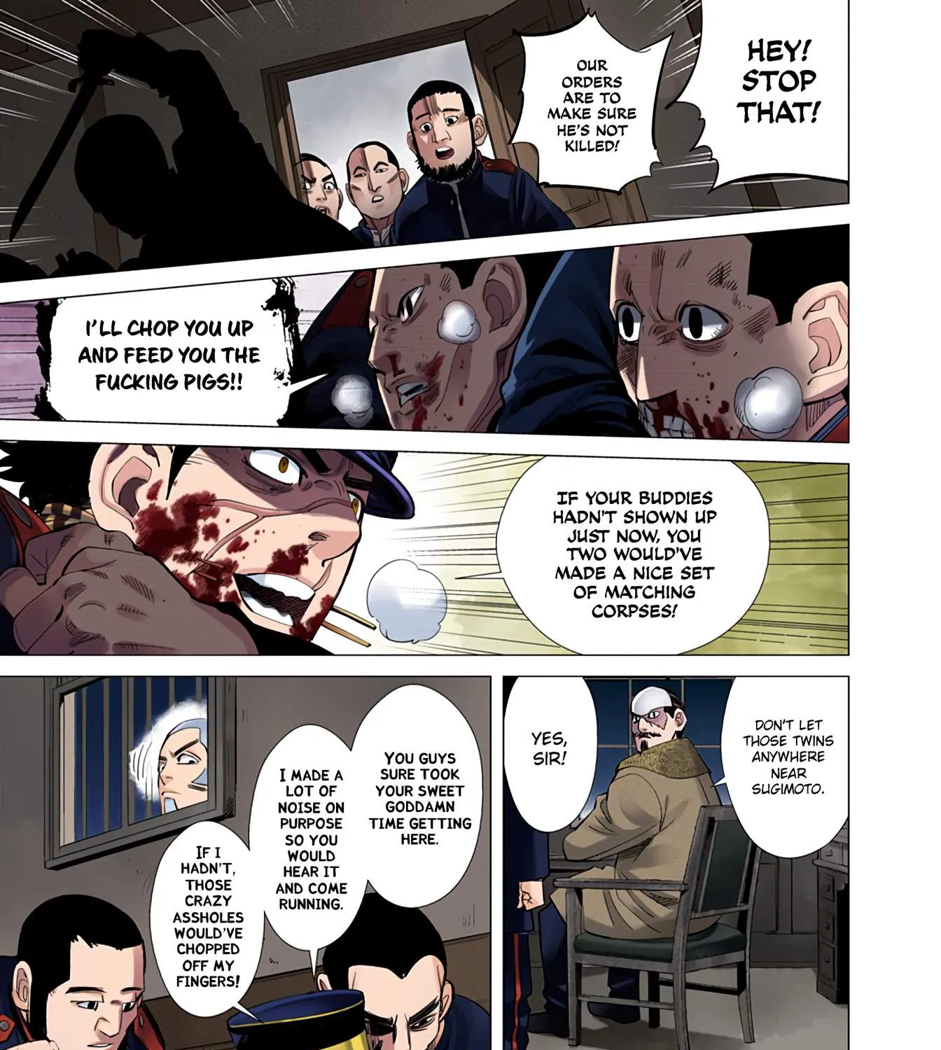 Golden Kamuy - Digital Colored Chapter 18 page 17 - 