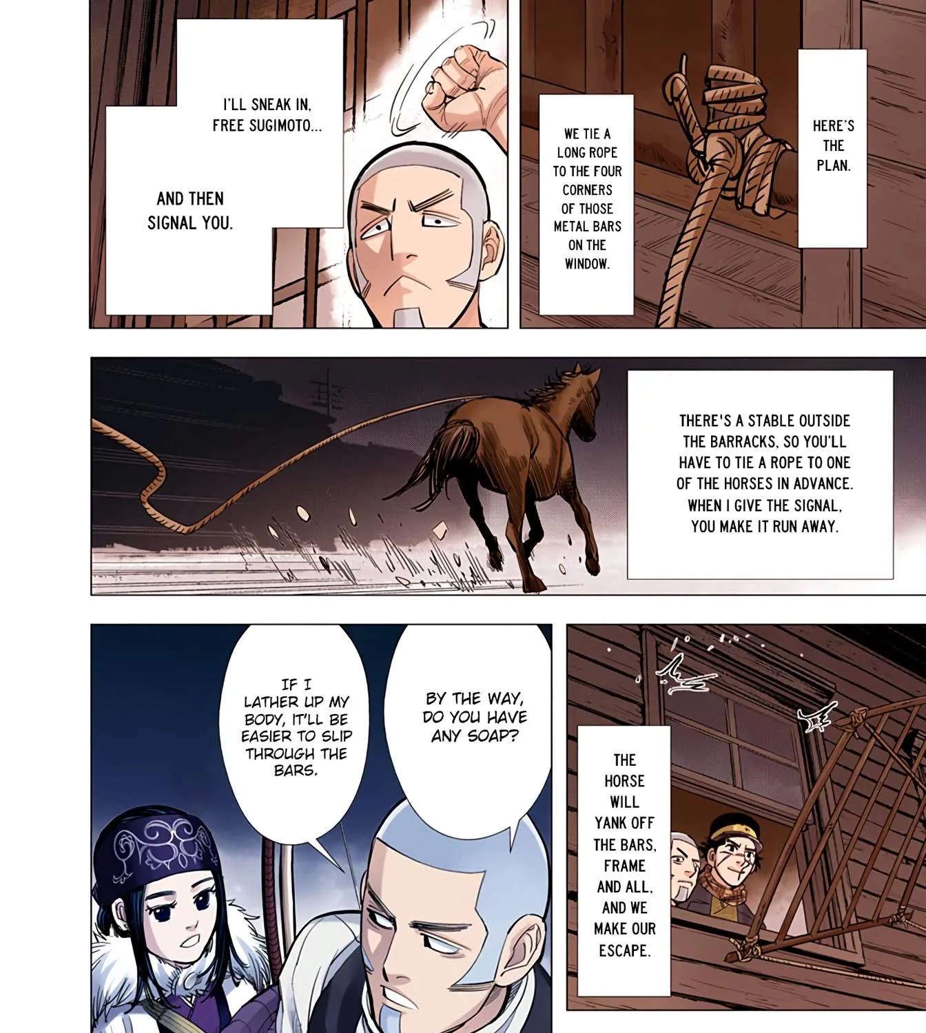 Golden Kamuy - Digital Colored Chapter 18 page 23 - 