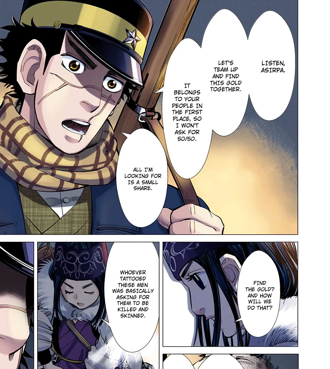Golden Kamuy - Digital Colored Chapter 2 page 49 - 
