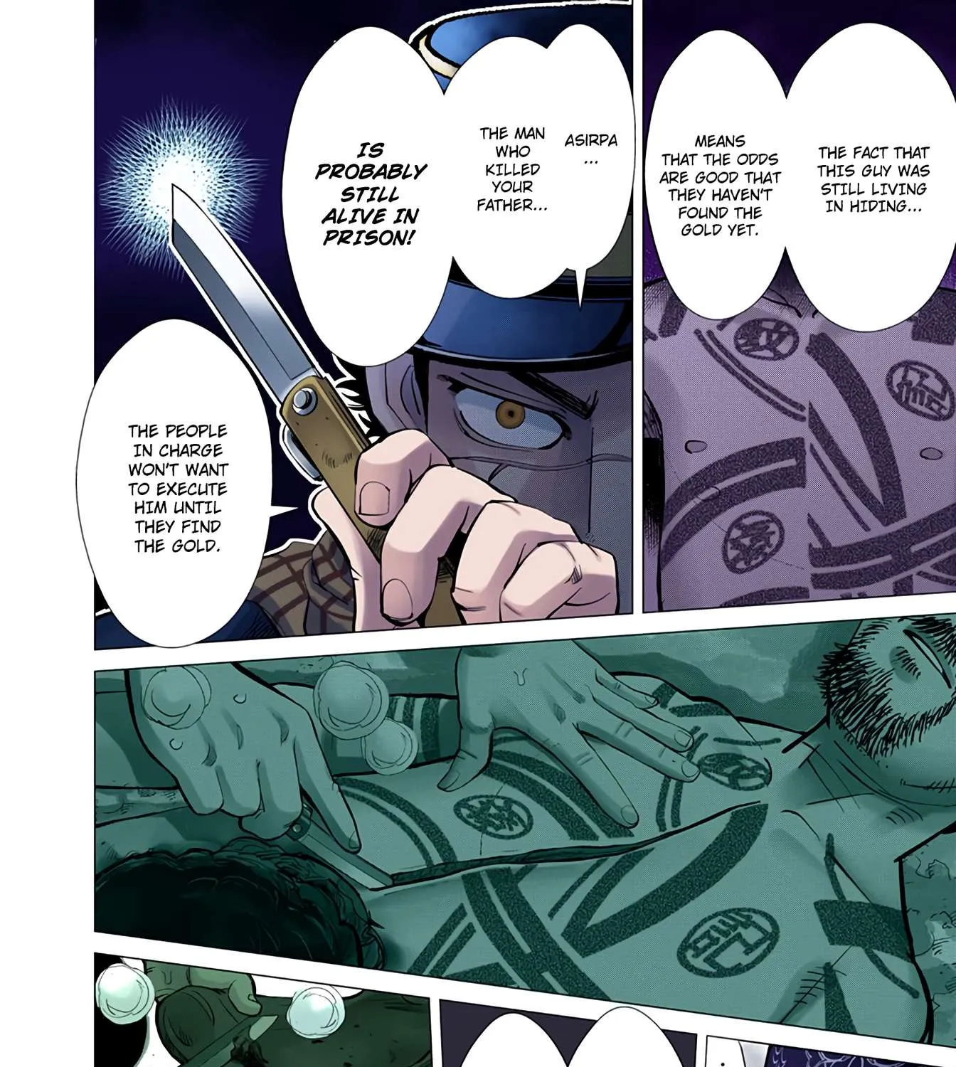 Golden Kamuy - Digital Colored Chapter 2 page 55 - 