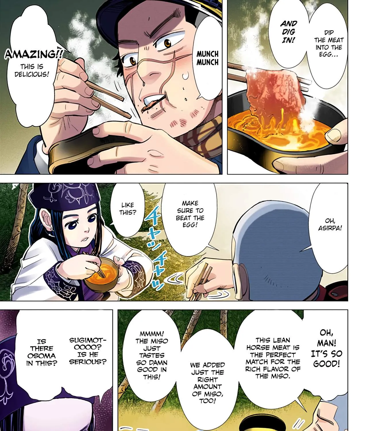 Golden Kamuy - Digital Colored Chapter 20 page 17 - 