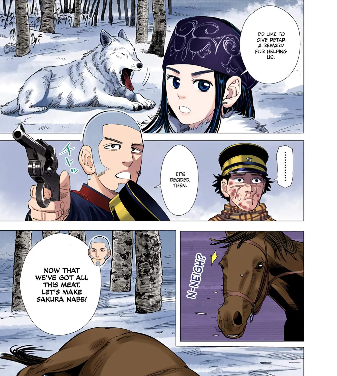 Golden Kamuy - Digital Colored Chapter 20 page 5 - 