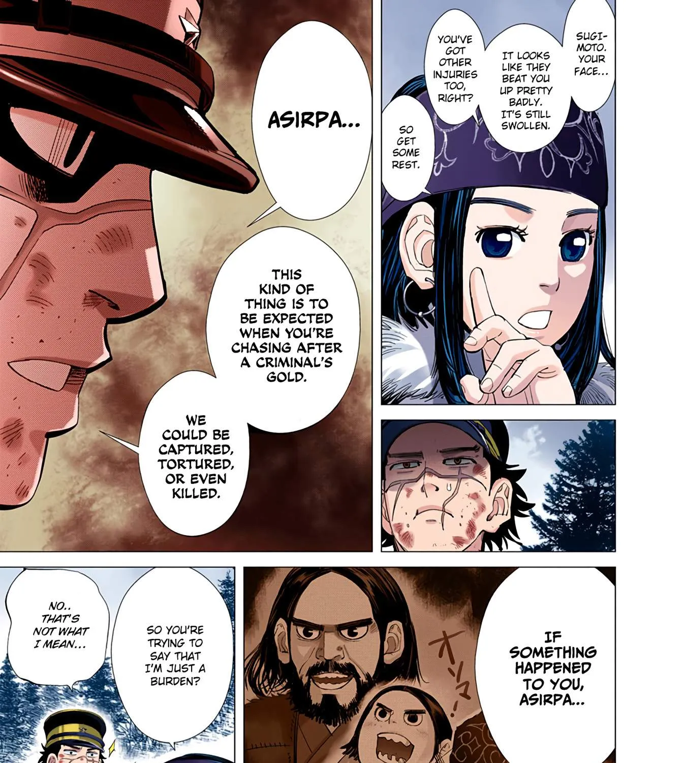 Golden Kamuy - Digital Colored Chapter 20 page 9 - 